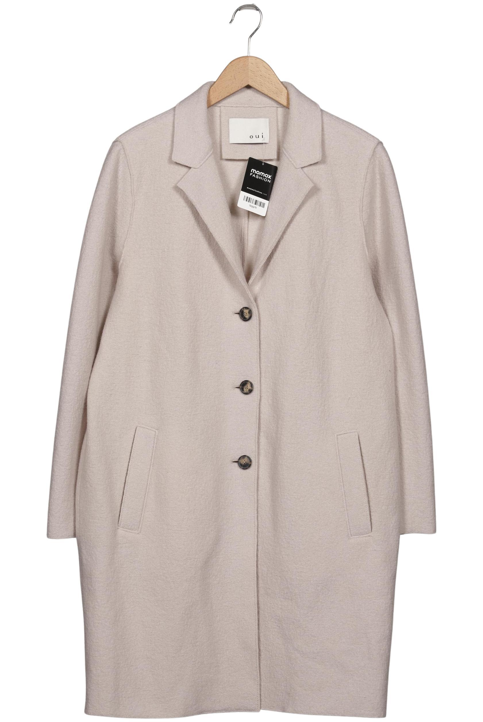 

Oui Damen Mantel, beige, Gr. 44