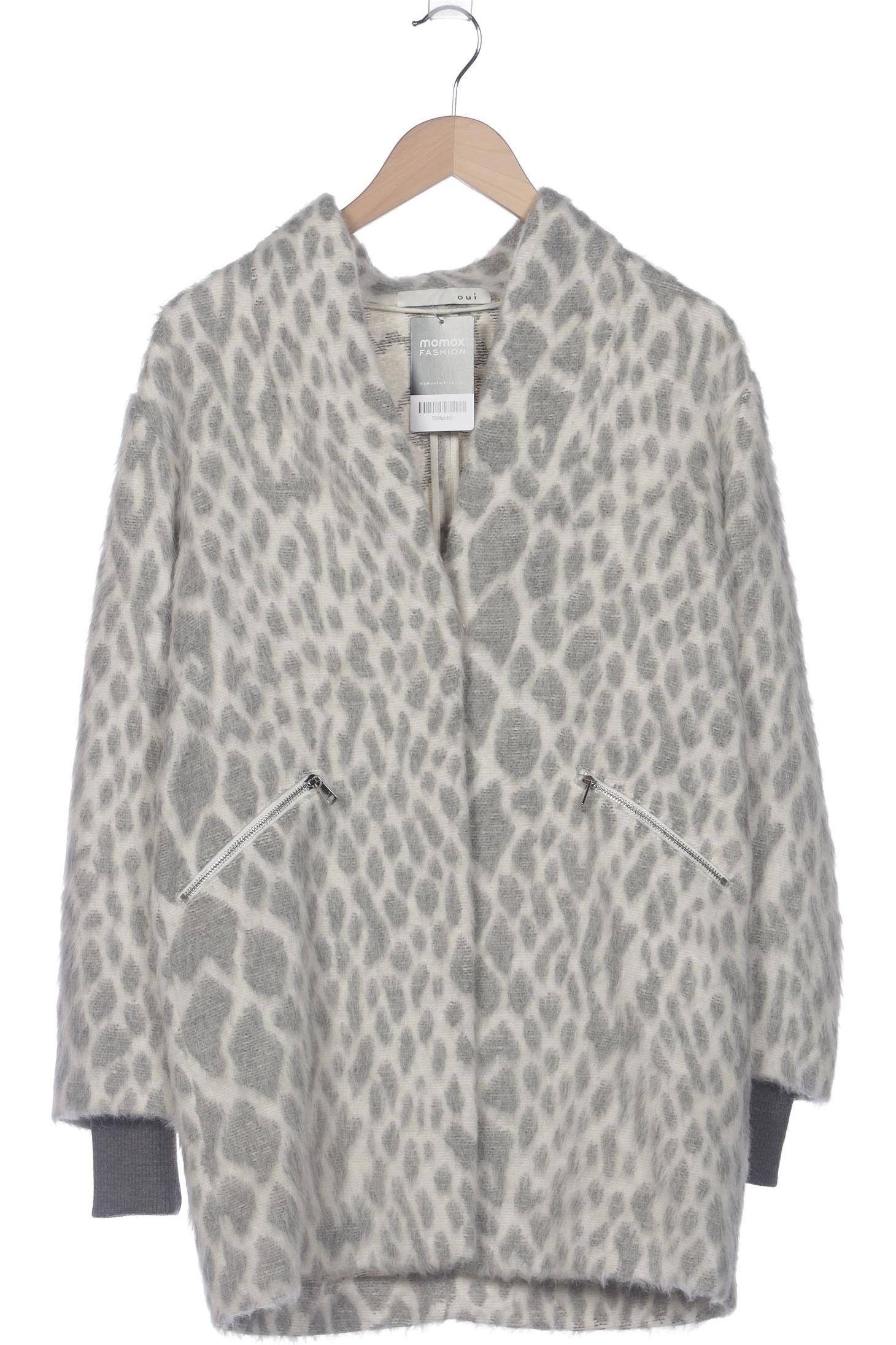 

Oui Damen Mantel, grau, Gr. 34