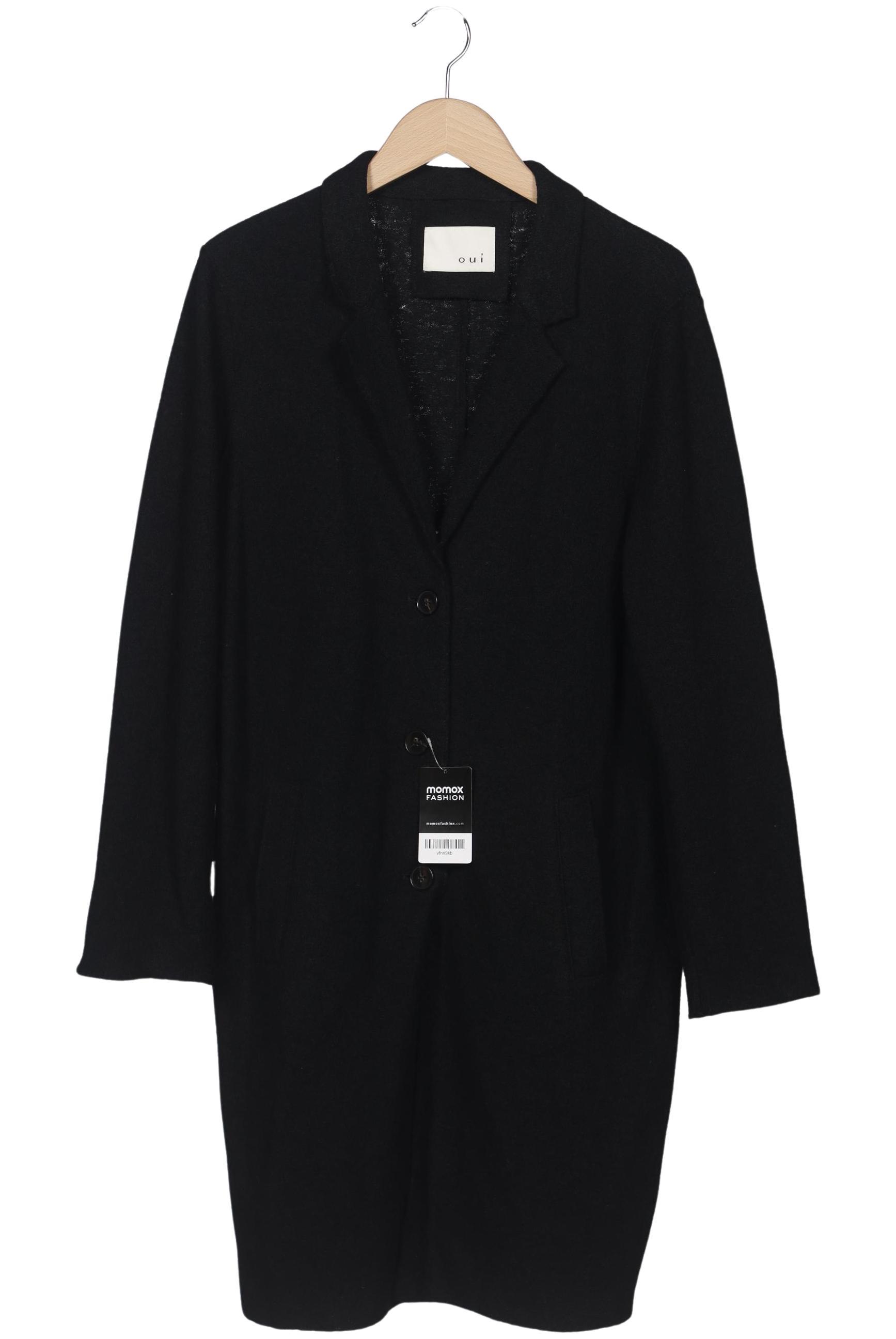 

Oui Damen Mantel, schwarz, Gr. 42