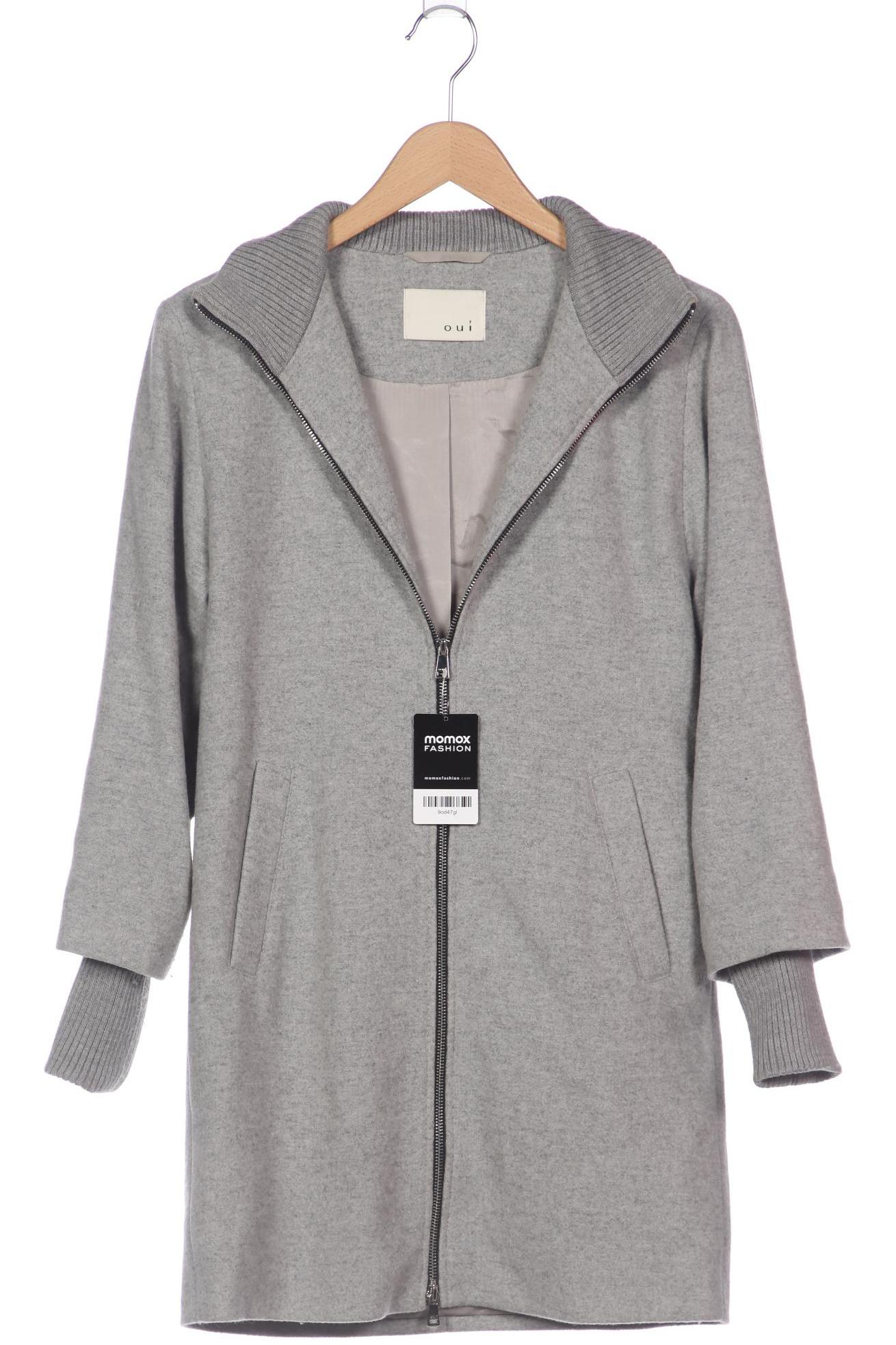 

Oui Damen Mantel, grau, Gr. 34