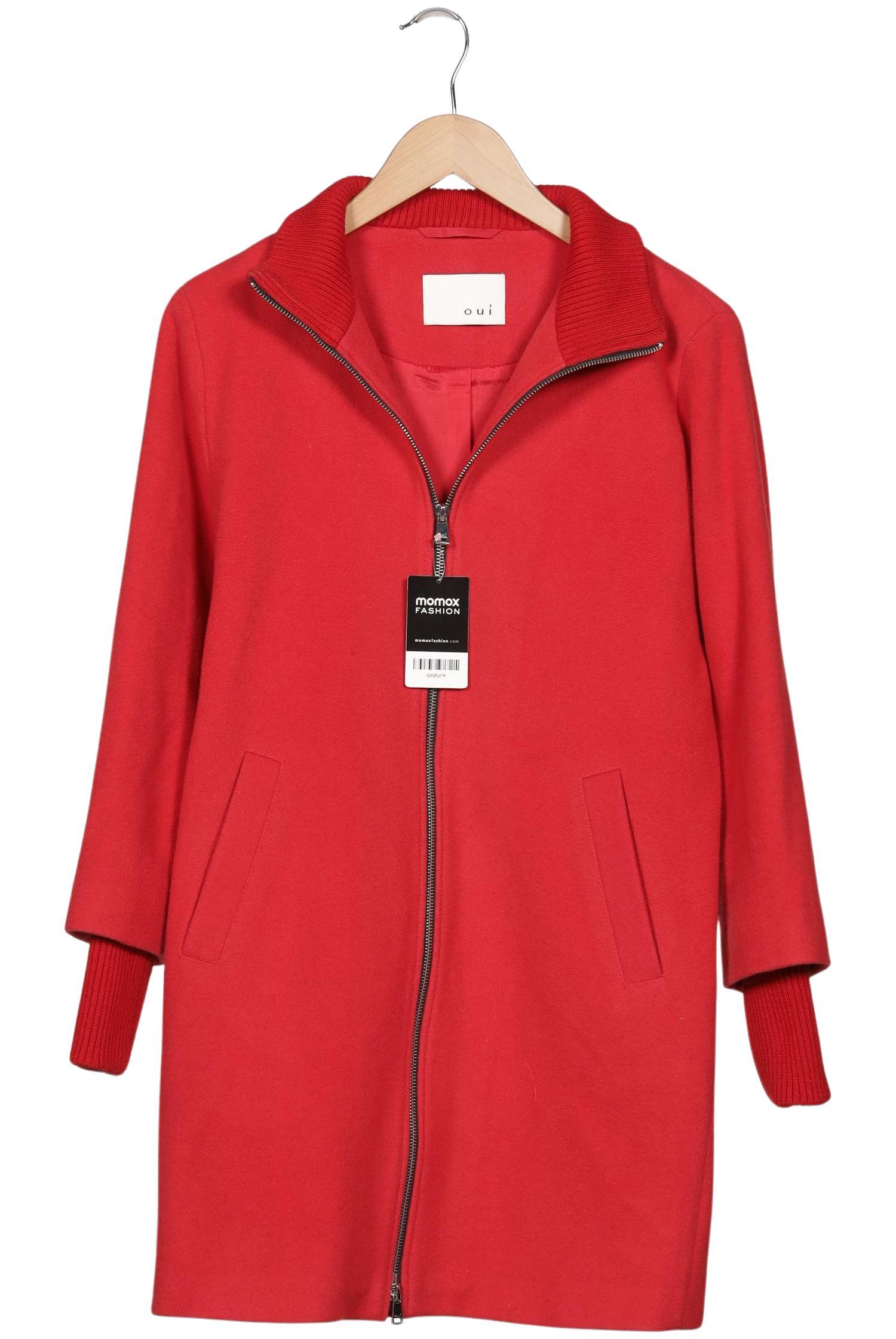 

Oui Damen Mantel, rot, Gr. 36