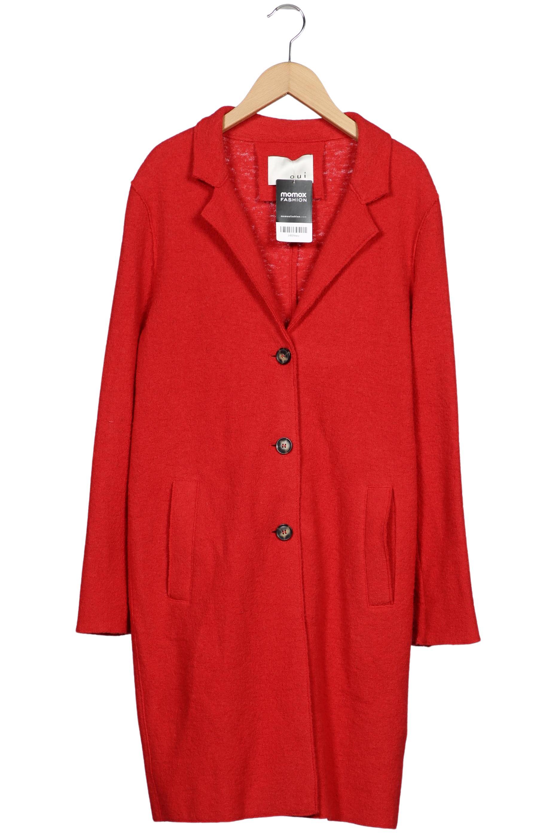 

Oui Damen Mantel, rot, Gr. 36