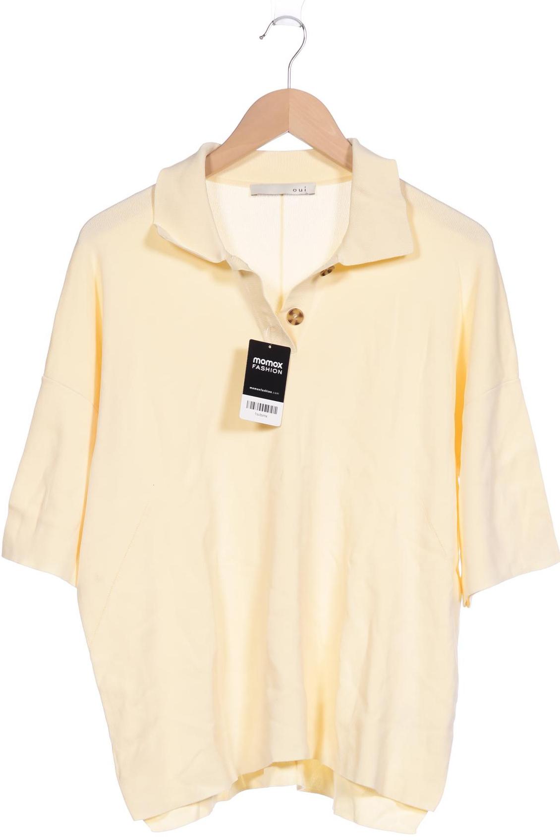 

Oui Damen Poloshirt, cremeweiß