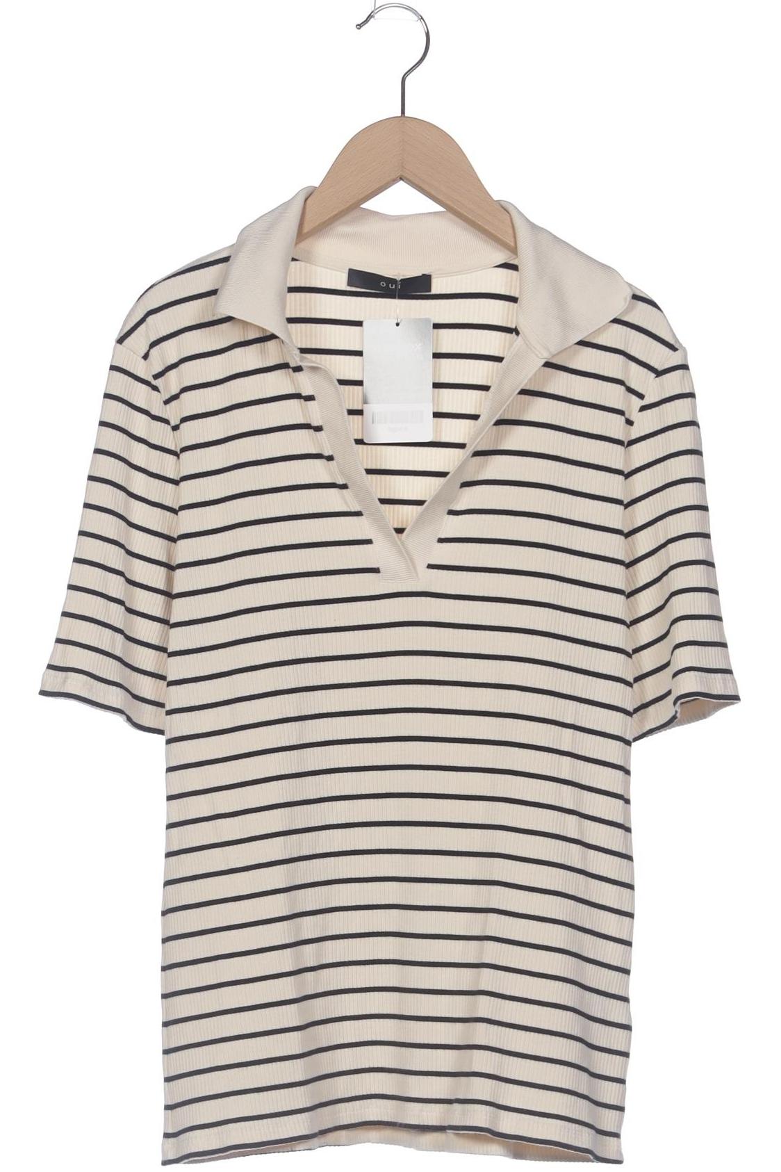 

Oui Damen Poloshirt, cremeweiß, Gr. 42