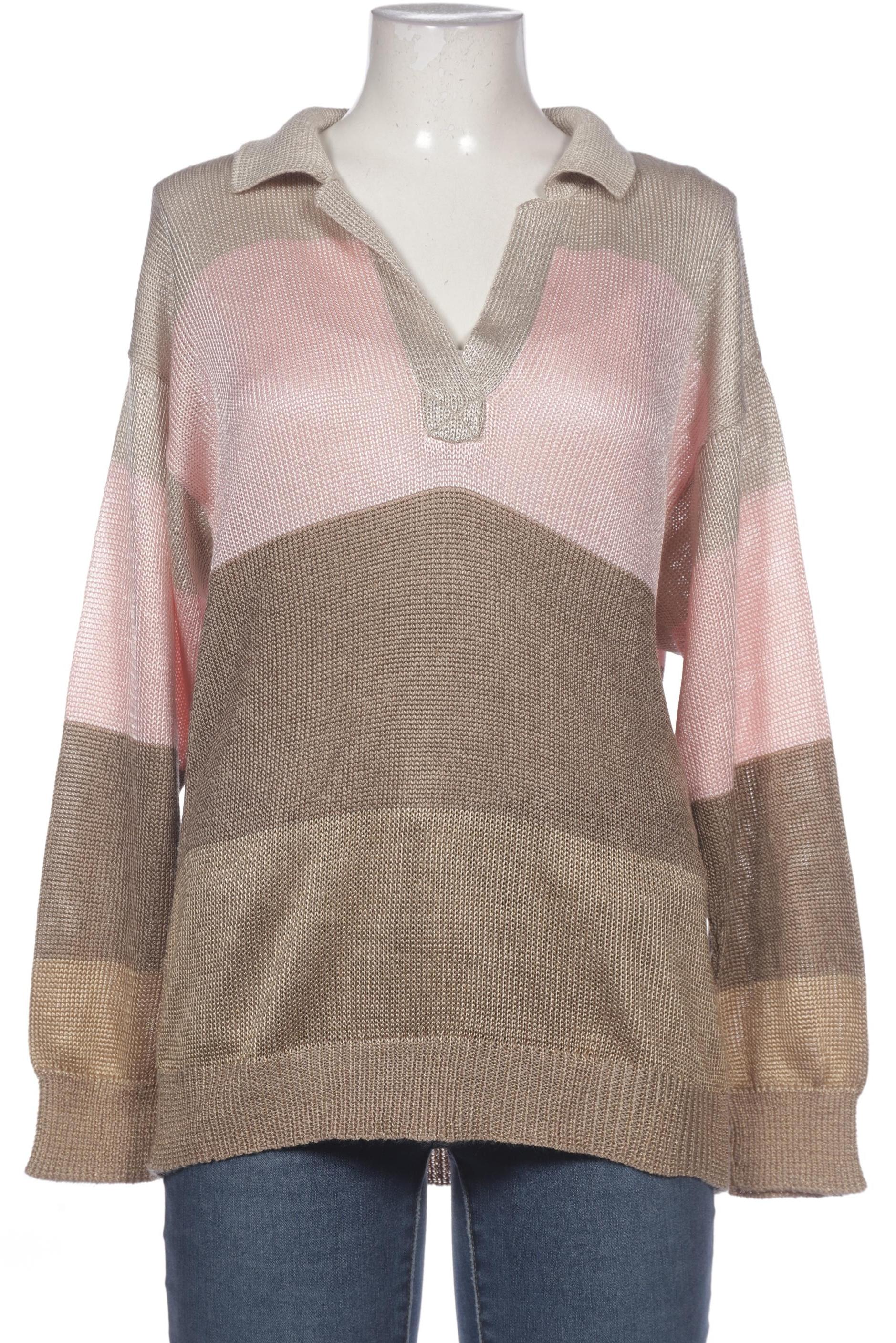 

Oui Damen Poloshirt, beige, Gr. 38