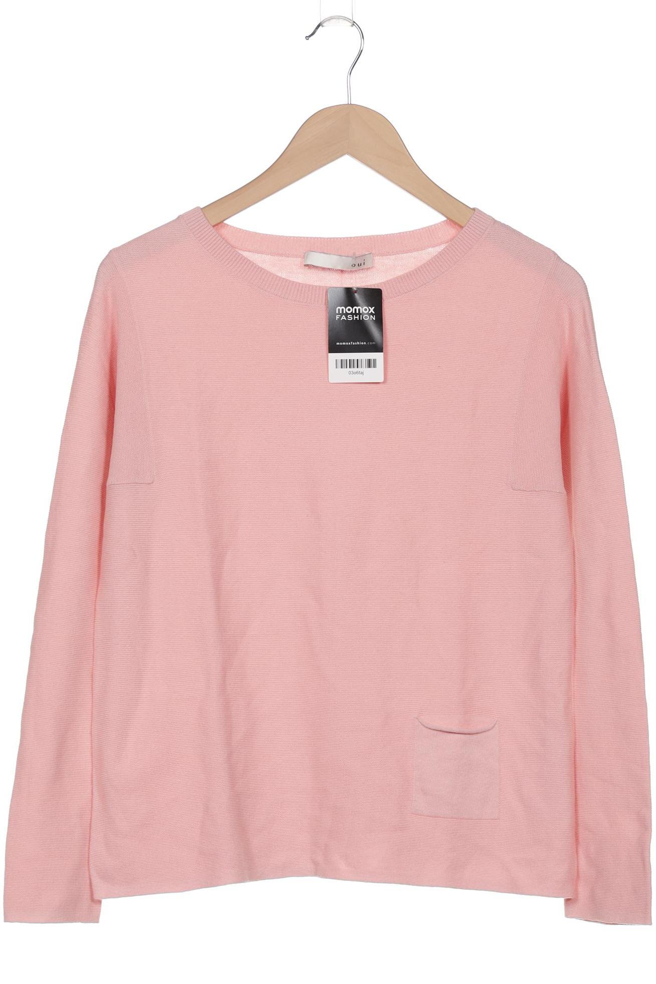 

Oui Damen Pullover, pink, Gr. 36