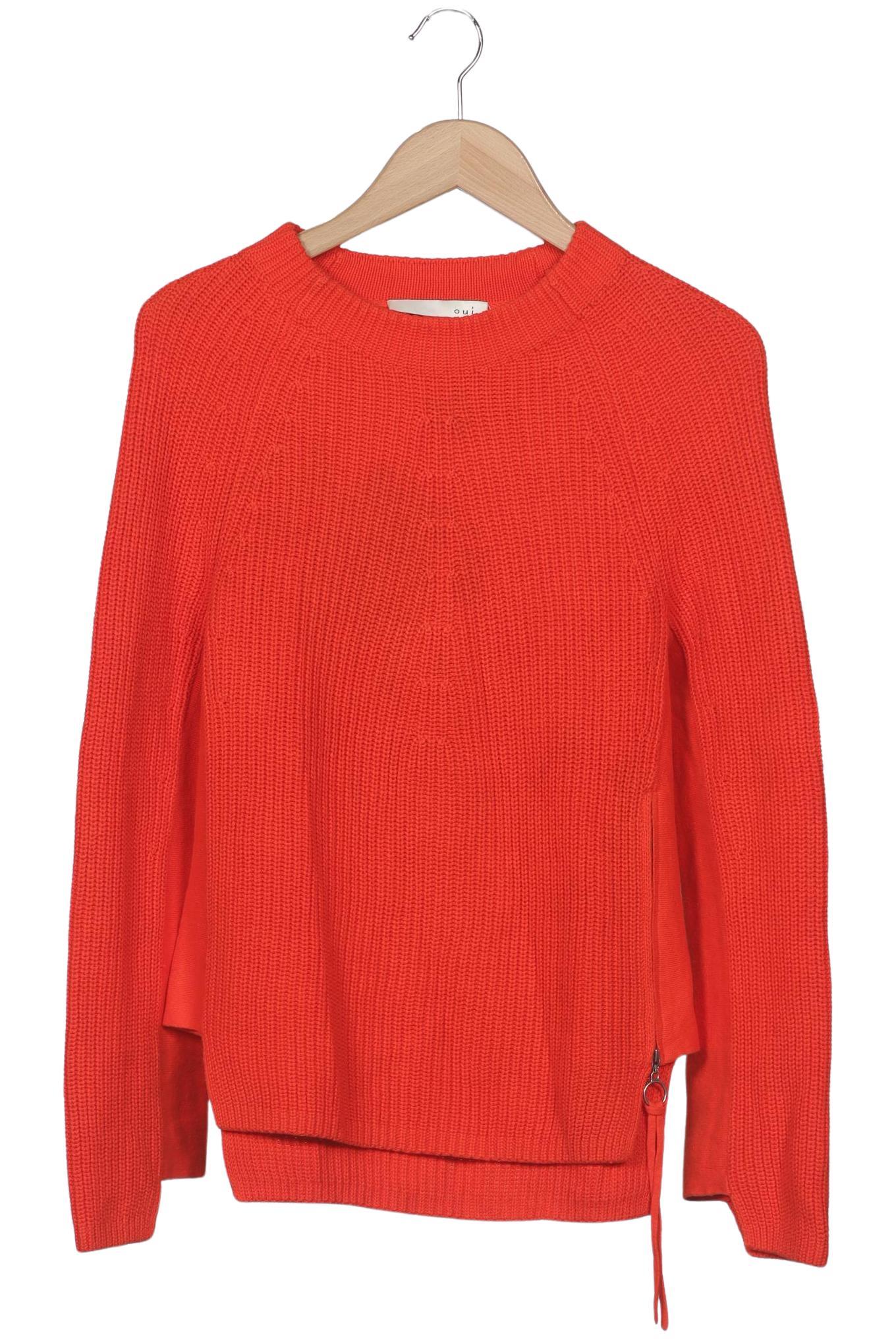 

Oui Damen Pullover, rot, Gr. 34