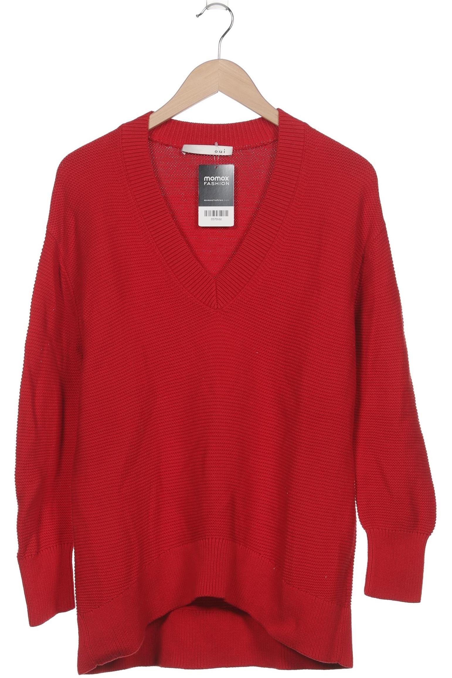 

Oui Damen Pullover, rot, Gr. 40