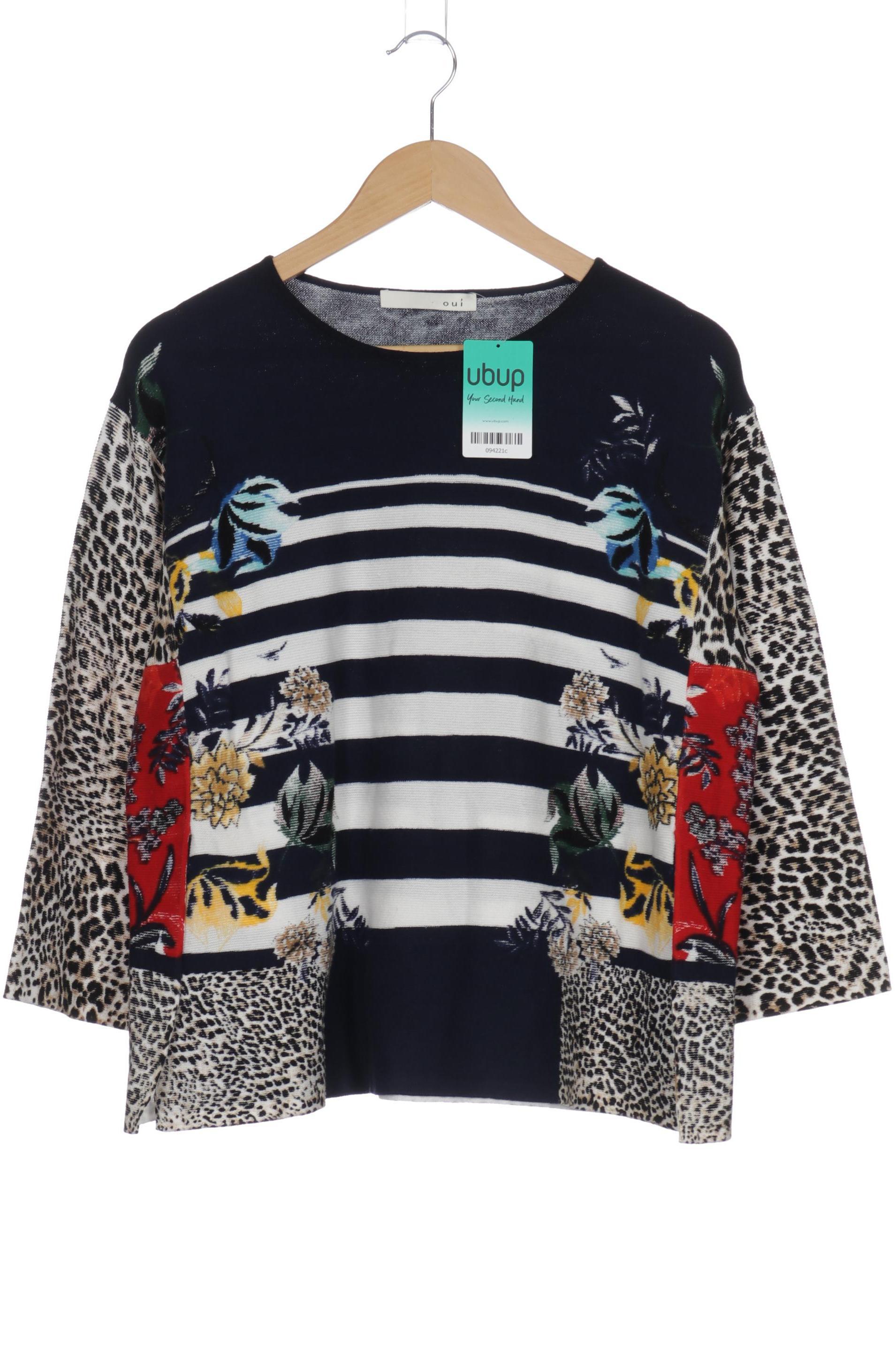 

Oui Damen Pullover, blau, Gr. 40