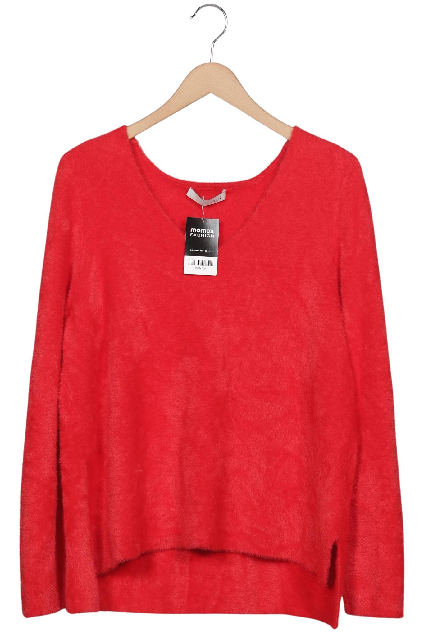 

Oui Damen Pullover, rot, Gr. 42