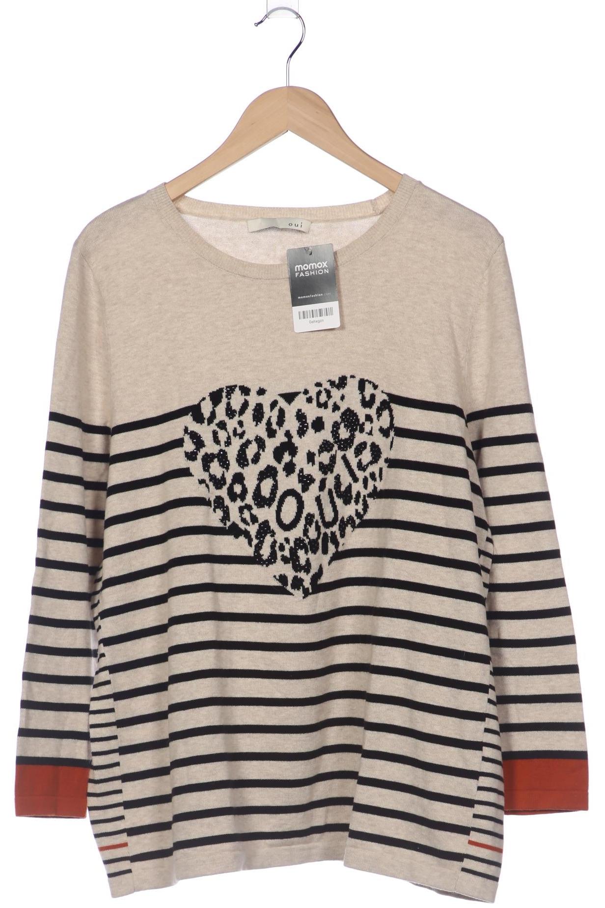 

Oui Damen Pullover, beige, Gr. 46