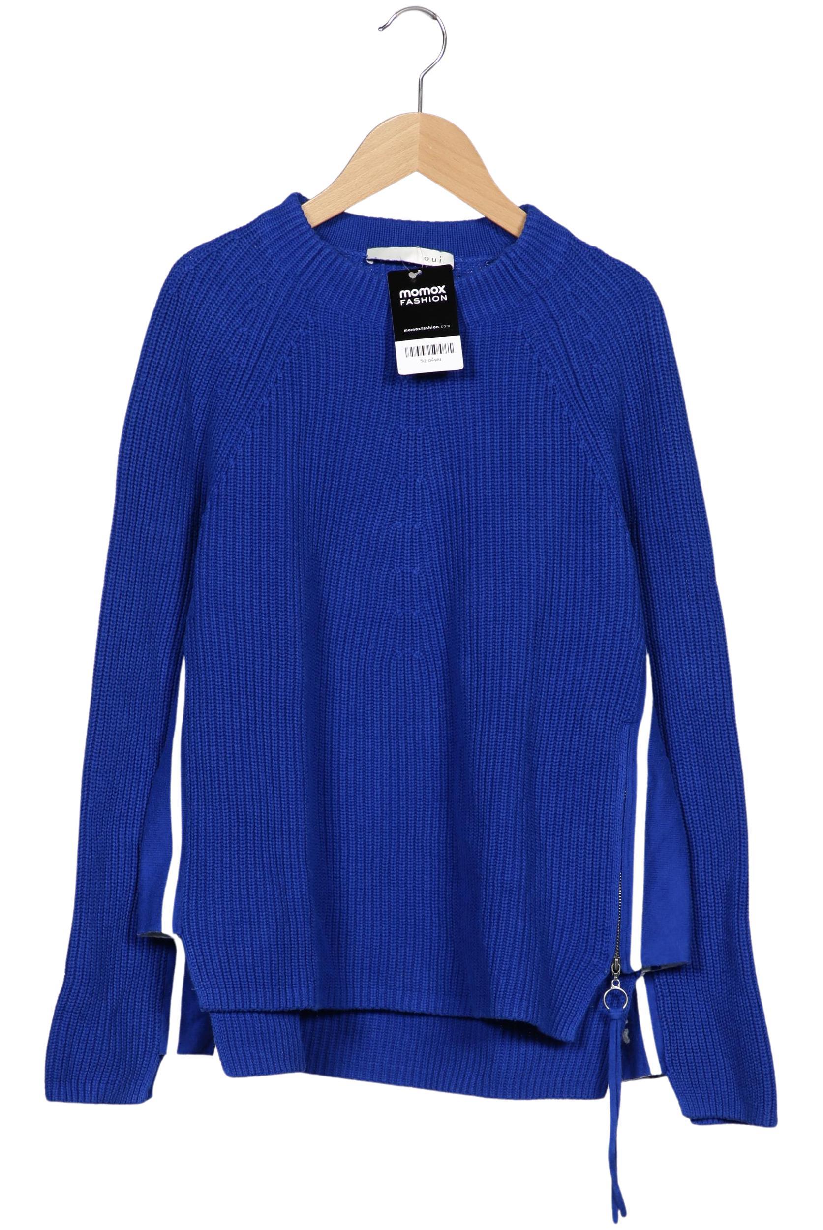 

Oui Damen Pullover, blau, Gr. 40