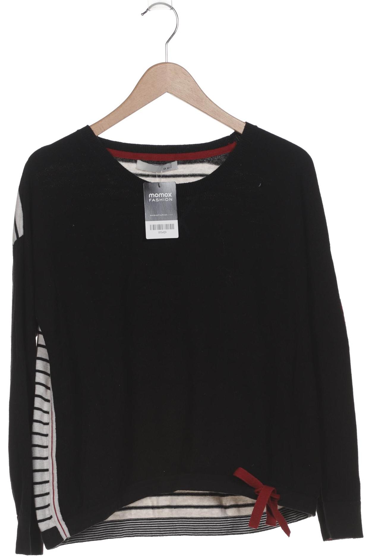 

Oui Damen Pullover, schwarz, Gr. 40