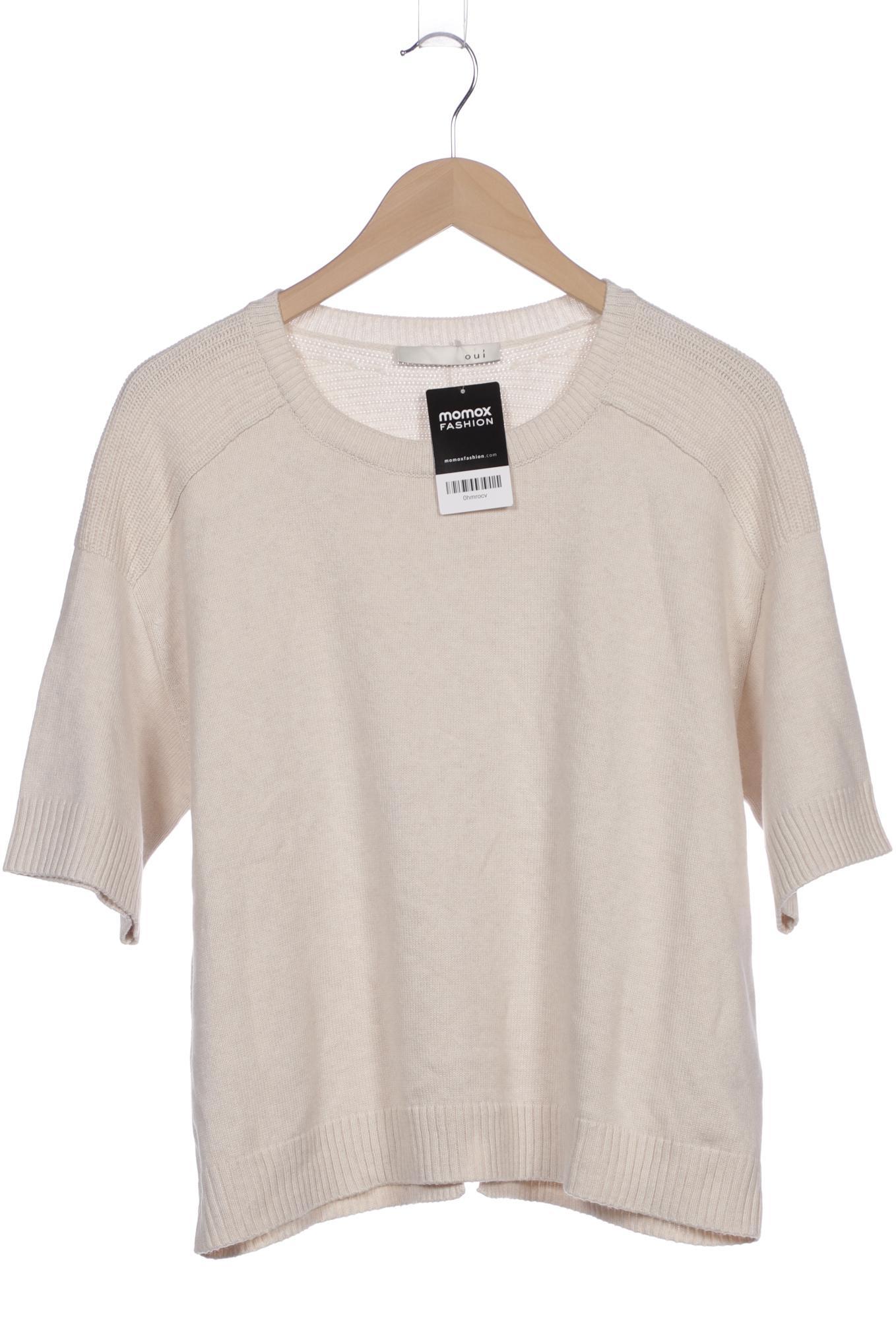 

Oui Damen Pullover, cremeweiß, Gr. 40