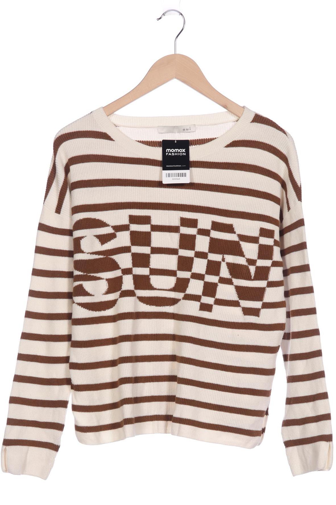 

Oui Damen Pullover, cremeweiß, Gr. 36
