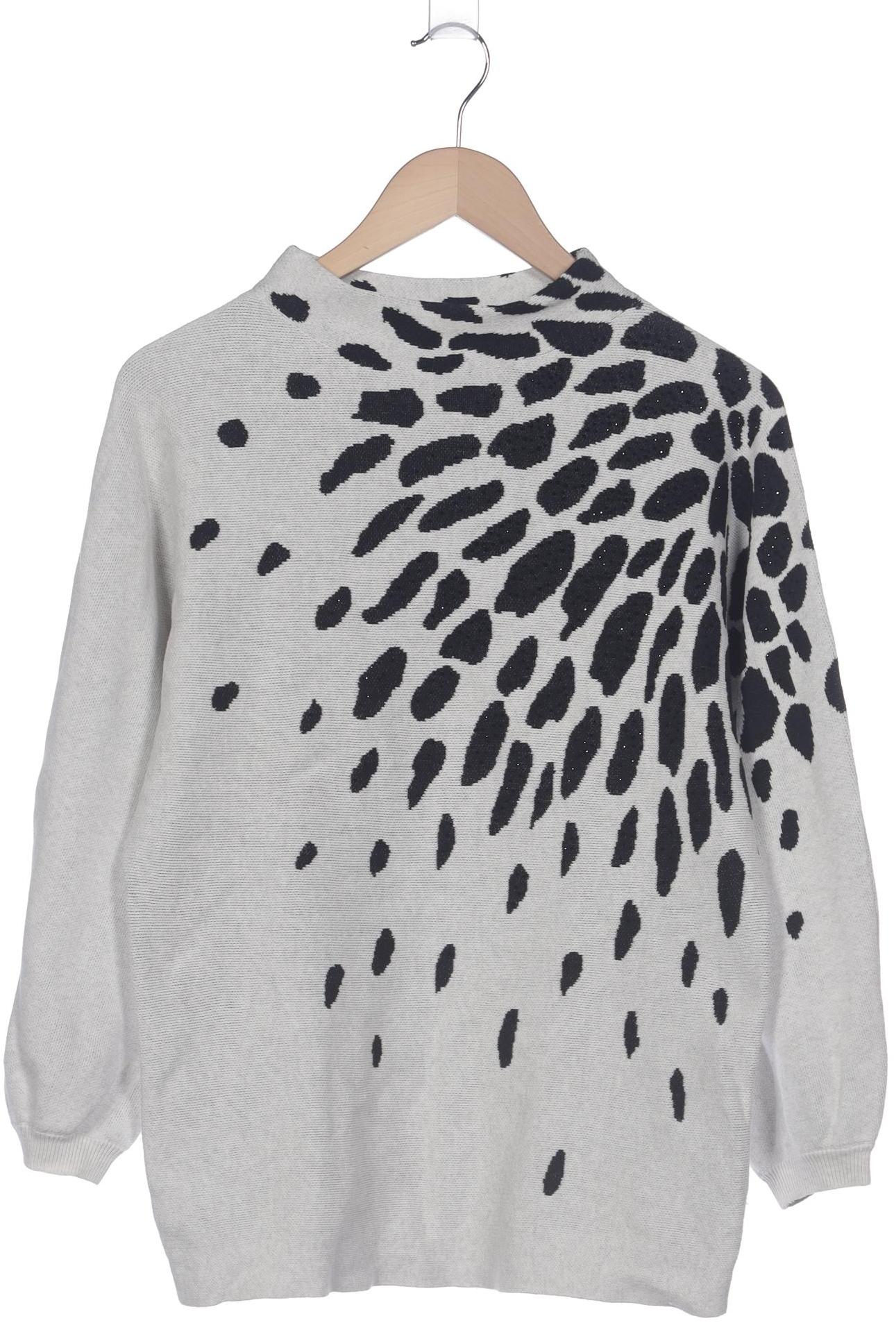 

Oui Damen Pullover, grau, Gr. 36