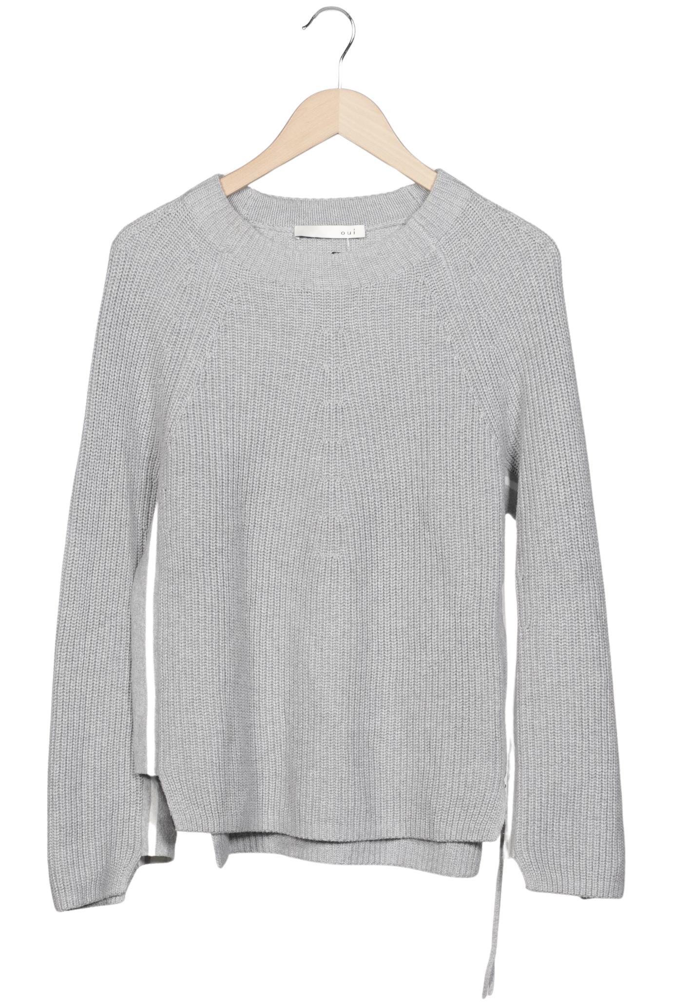 

Oui Damen Pullover, grau, Gr. 46