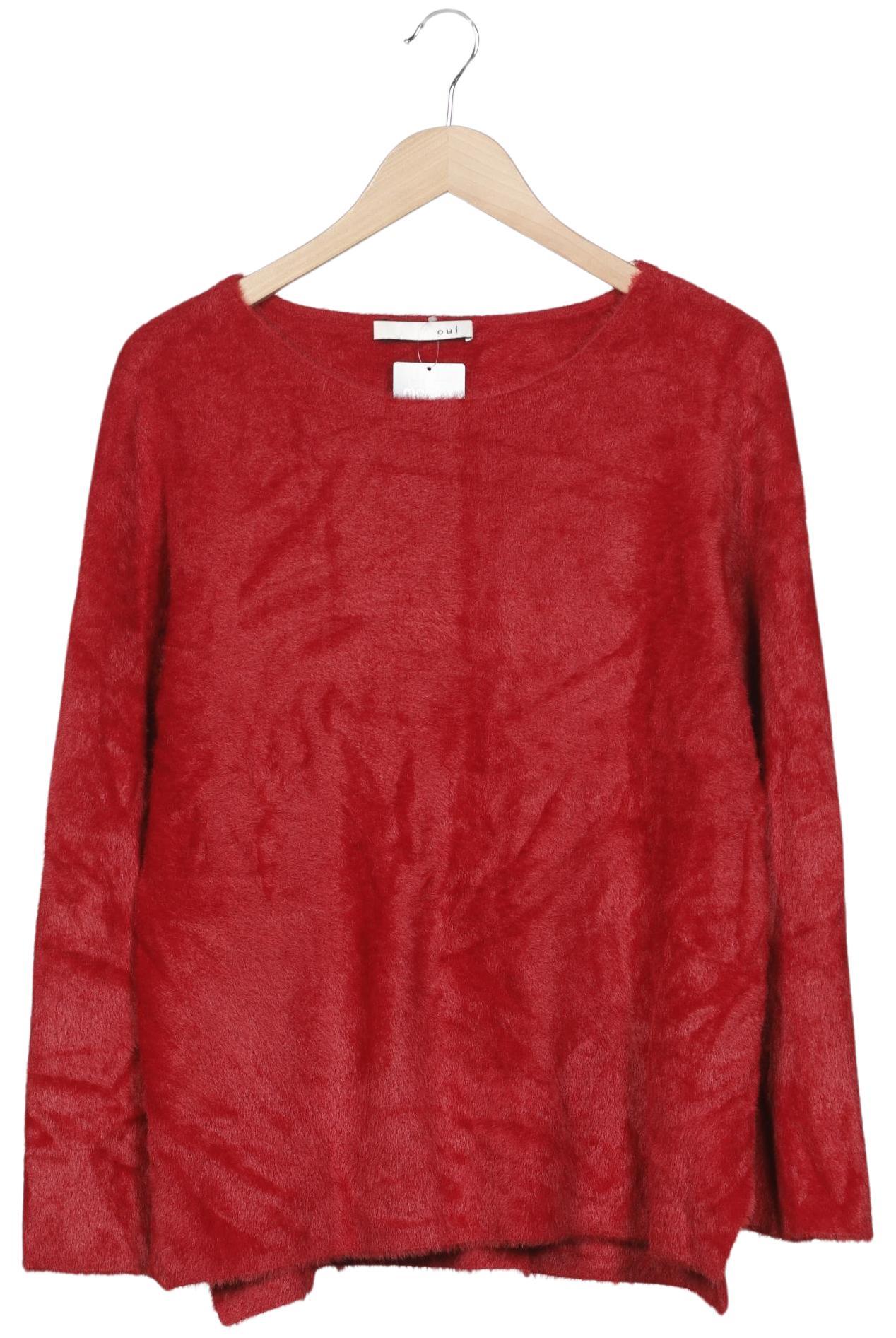 

Oui Damen Pullover, rot, Gr. 42