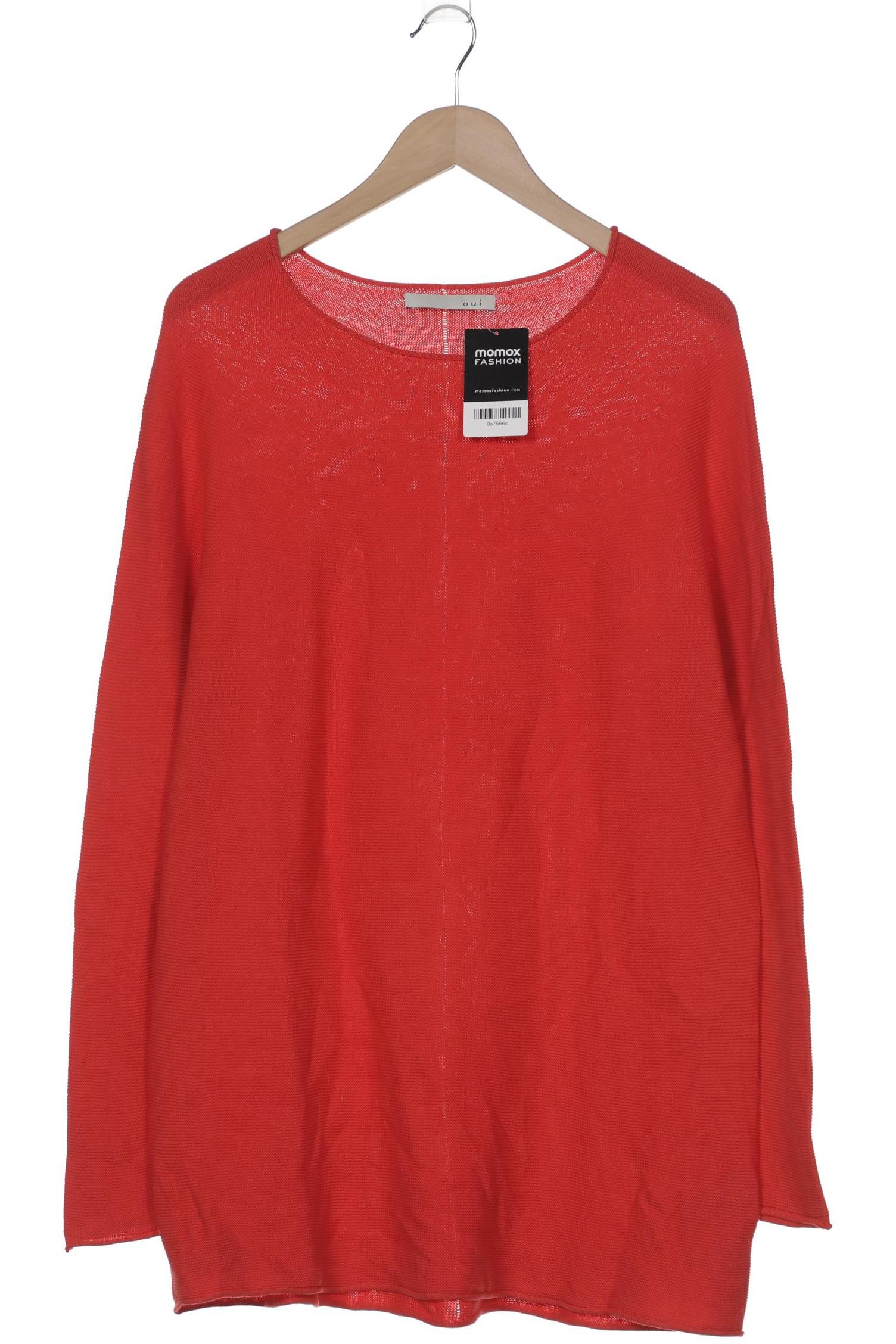 

Oui Damen Pullover, rot, Gr. 44