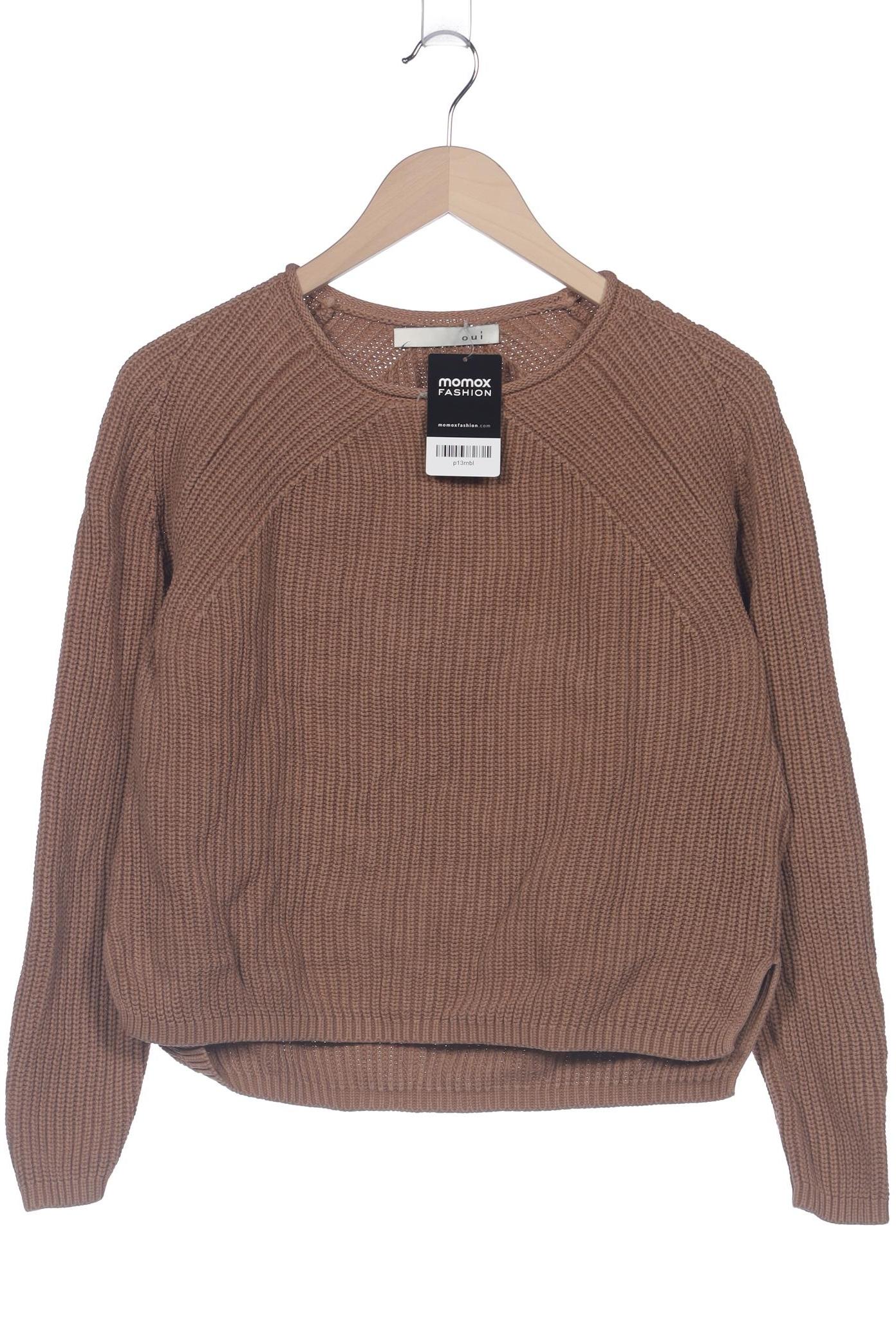 

Oui Damen Pullover, beige, Gr. 36