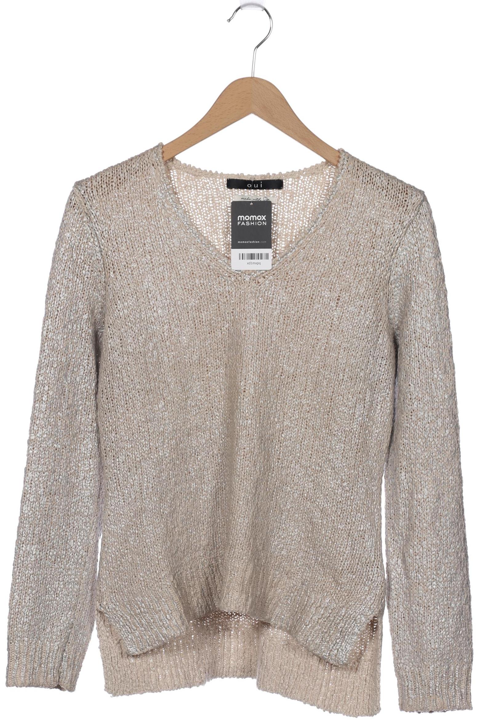 

Oui Damen Pullover, beige