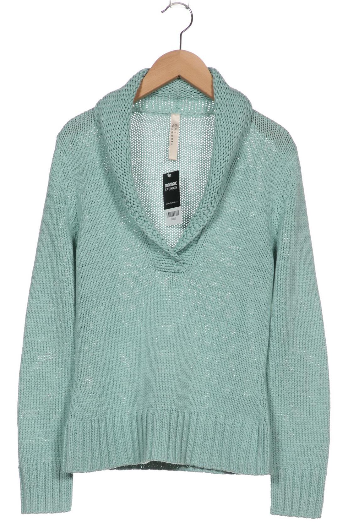 

Oui Damen Pullover, türkis, Gr. 38