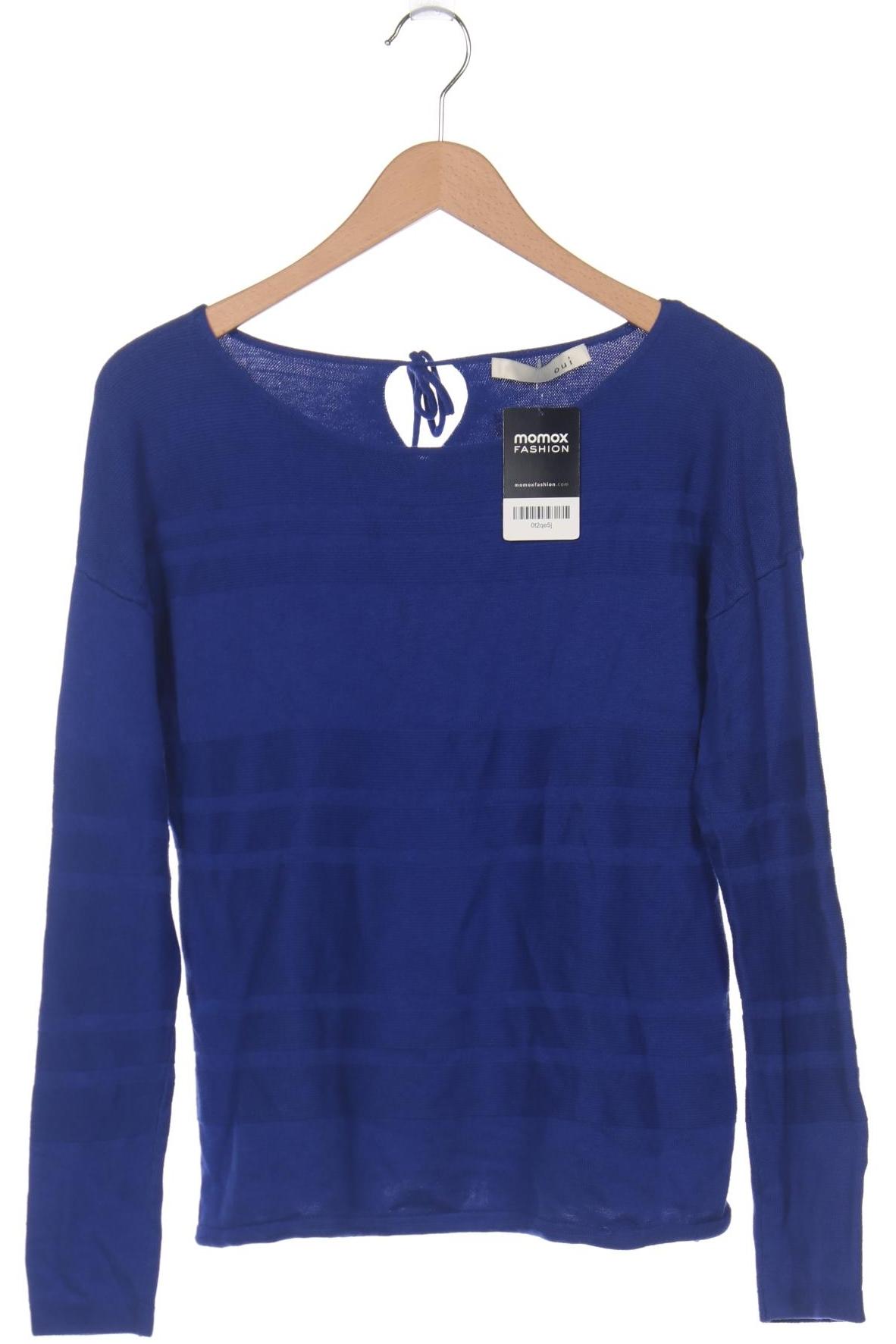 

Oui Damen Pullover, blau, Gr. 38
