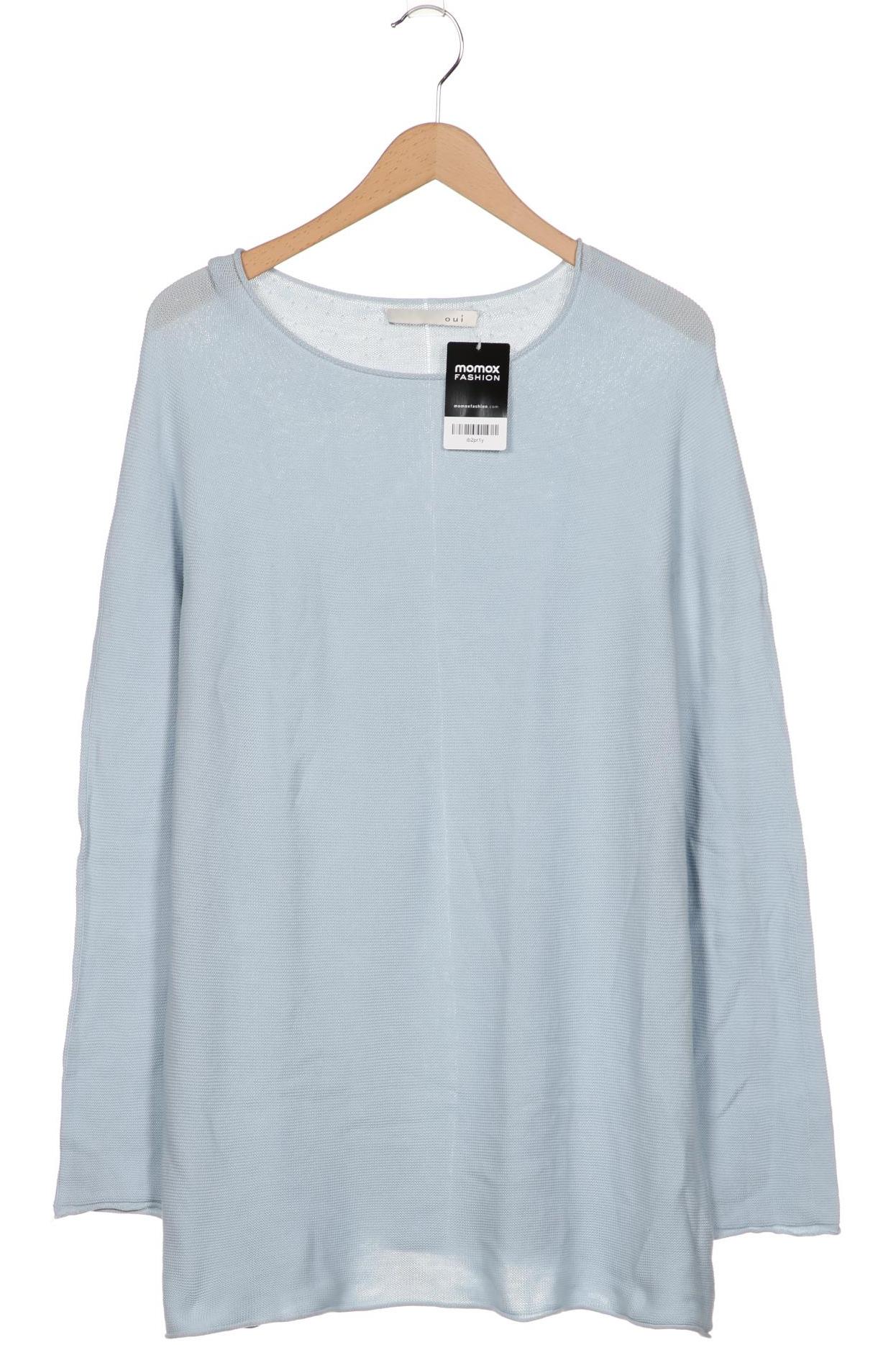 

Oui Damen Pullover, hellblau