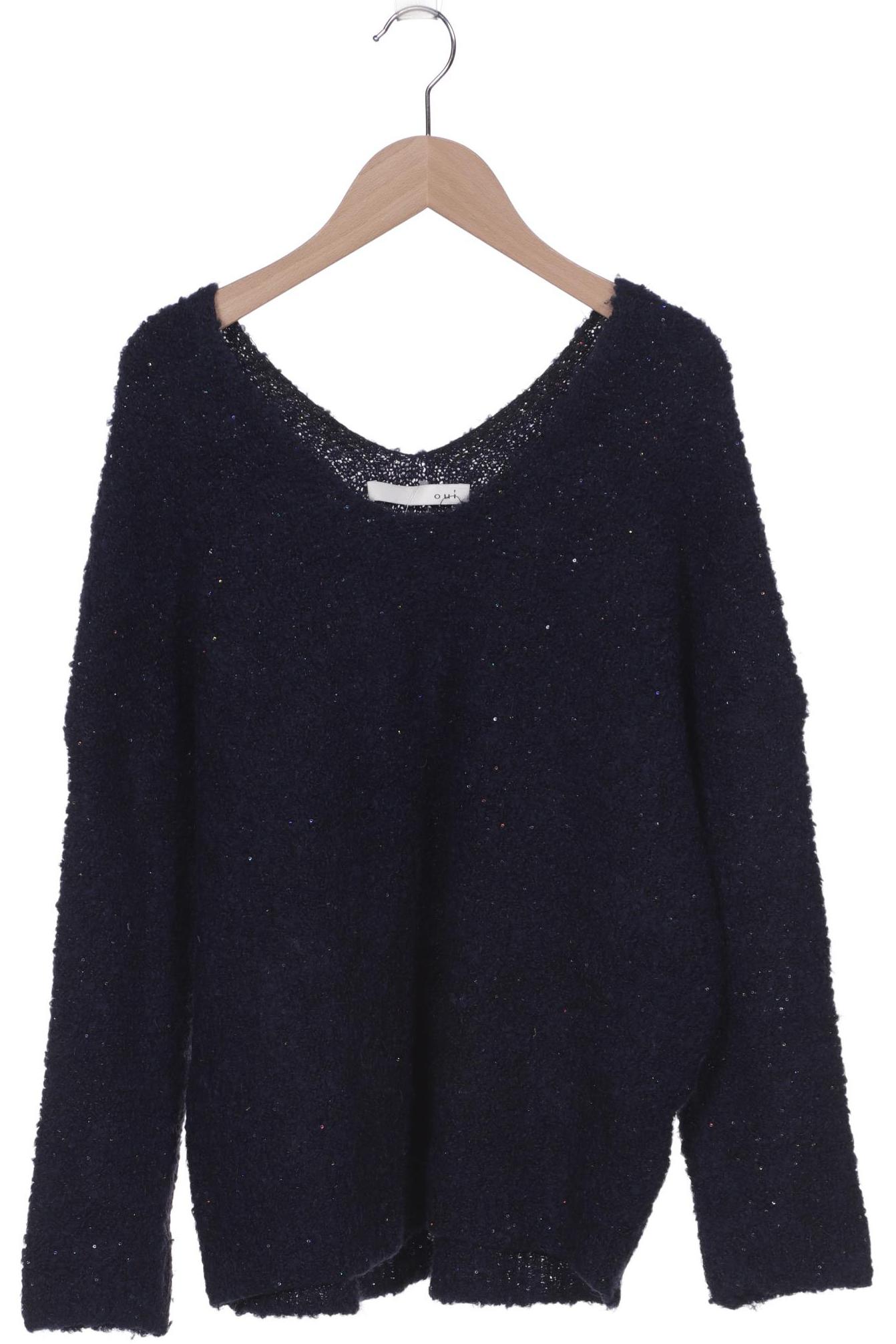 

Oui Damen Pullover, marineblau, Gr. 34