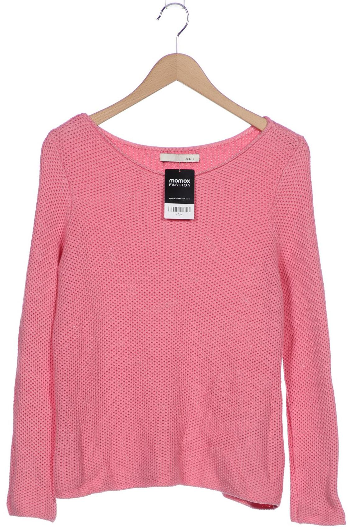 

Oui Damen Pullover, pink, Gr. 40