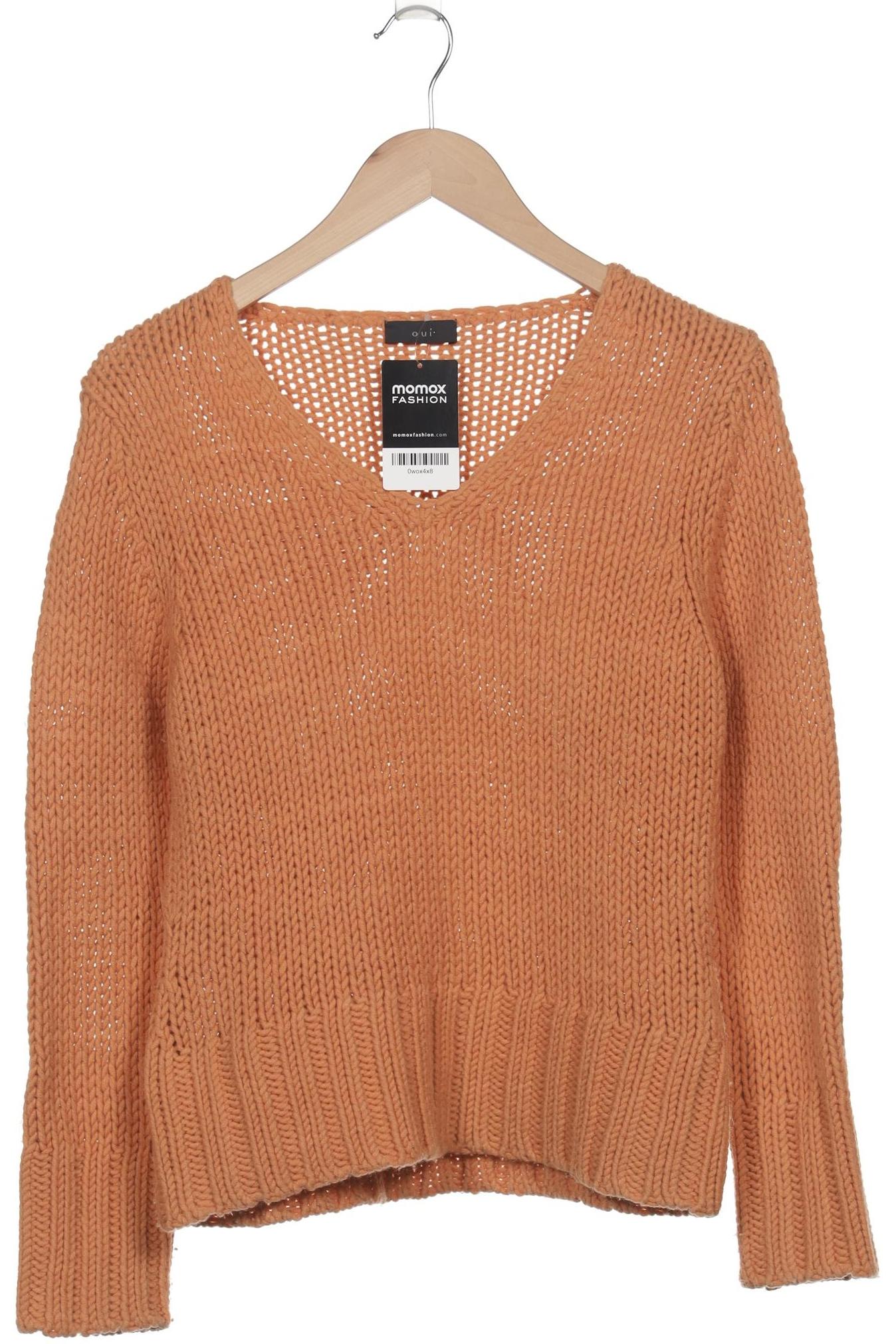 

Oui Damen Pullover, orange, Gr. 38