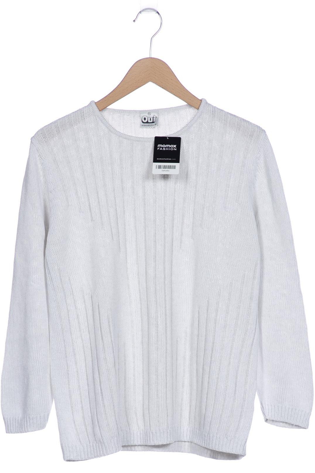

Oui Damen Pullover, cremeweiß