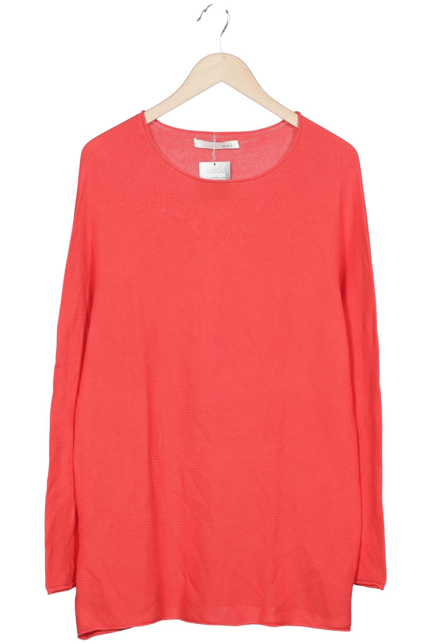 

Oui Damen Pullover, rot, Gr. 42