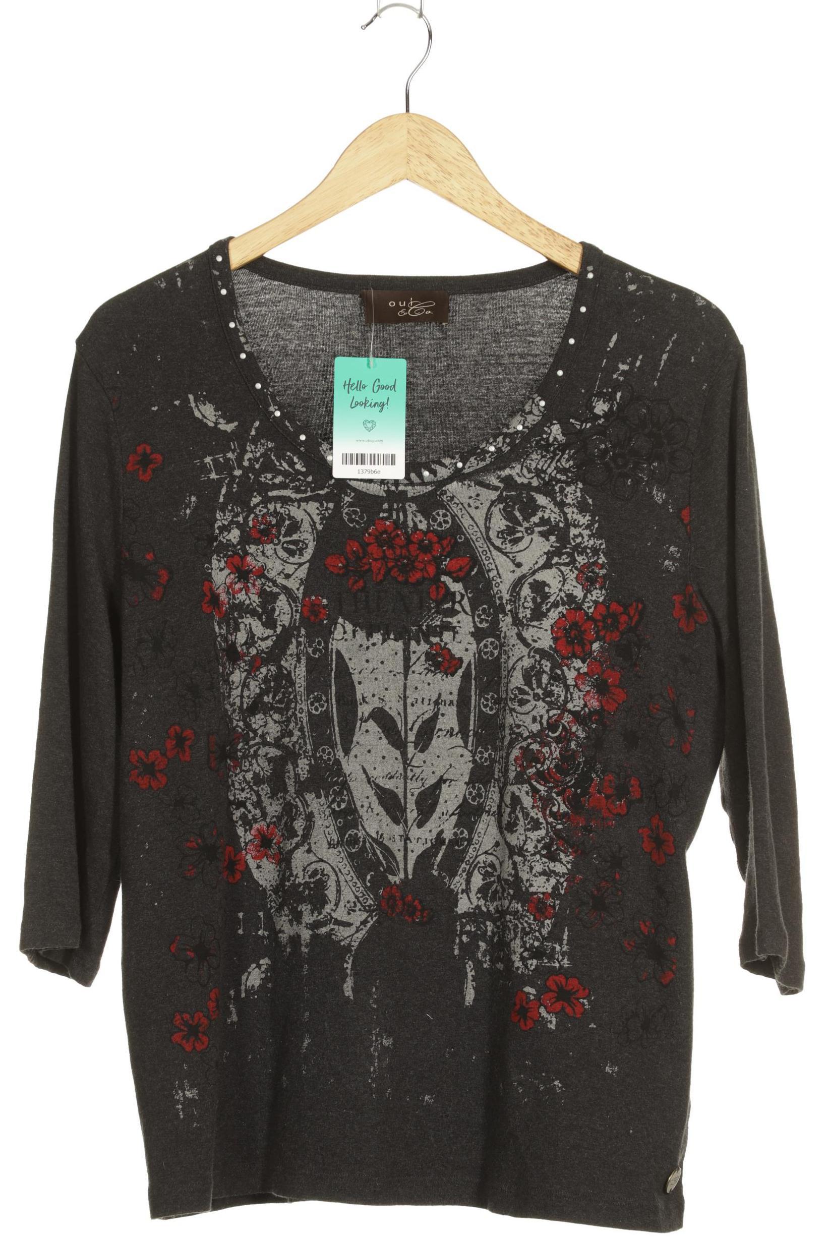 

Oui Damen Pullover, schwarz, Gr. 46