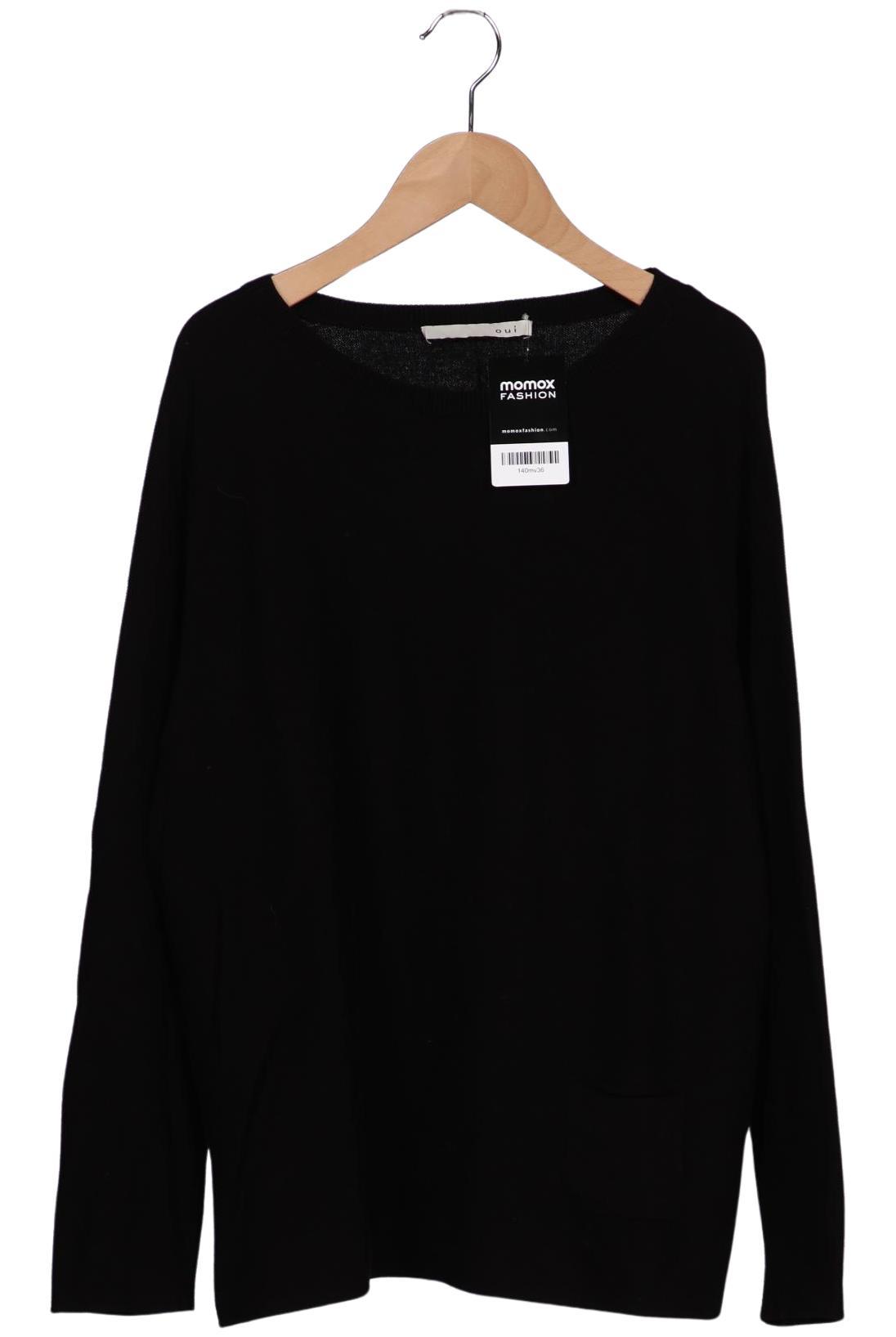 

Oui Damen Pullover, schwarz, Gr. 40