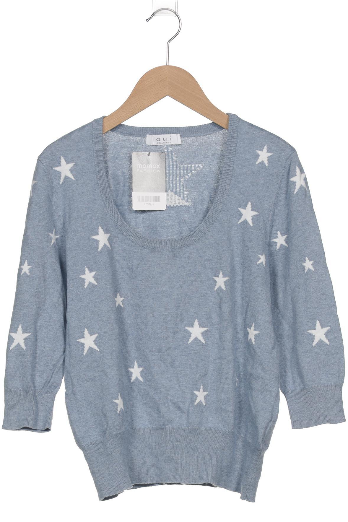 

Oui Damen Pullover, hellblau, Gr. 38