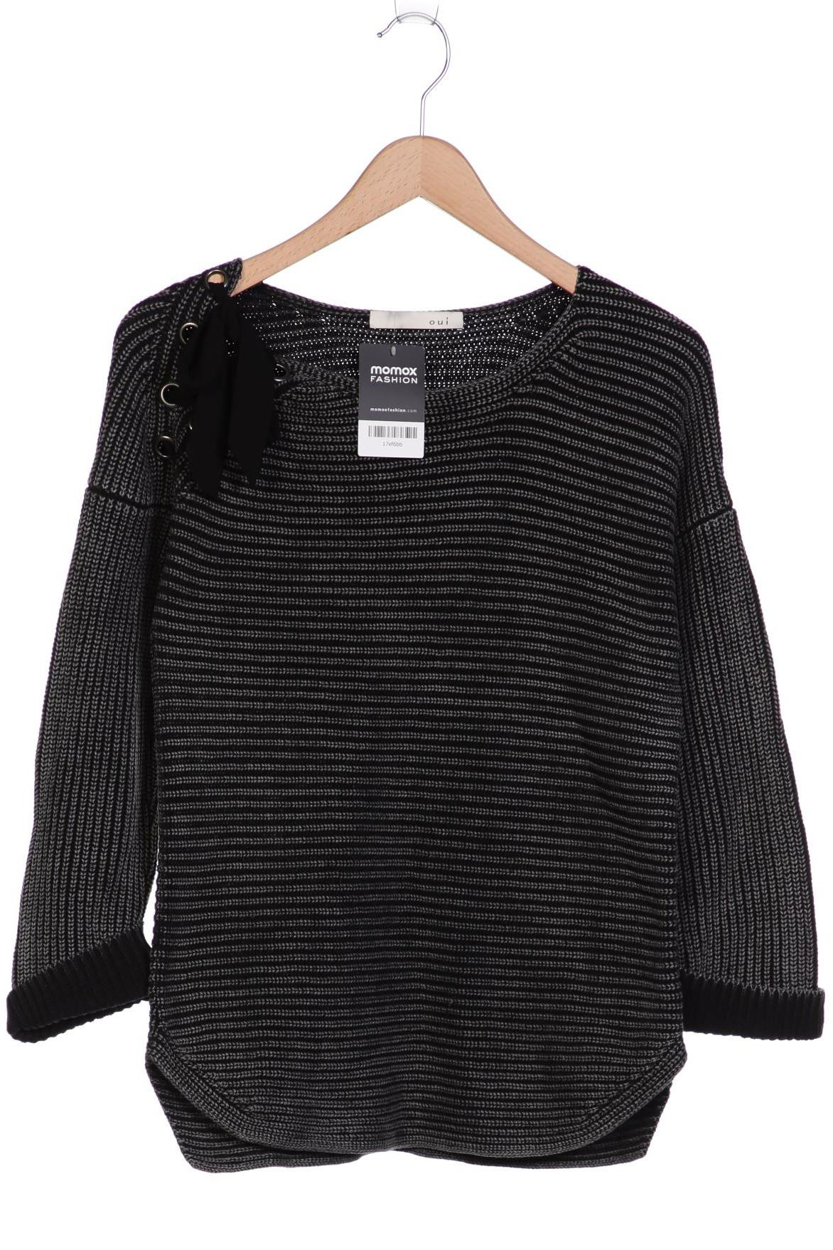 

Oui Damen Pullover, grau