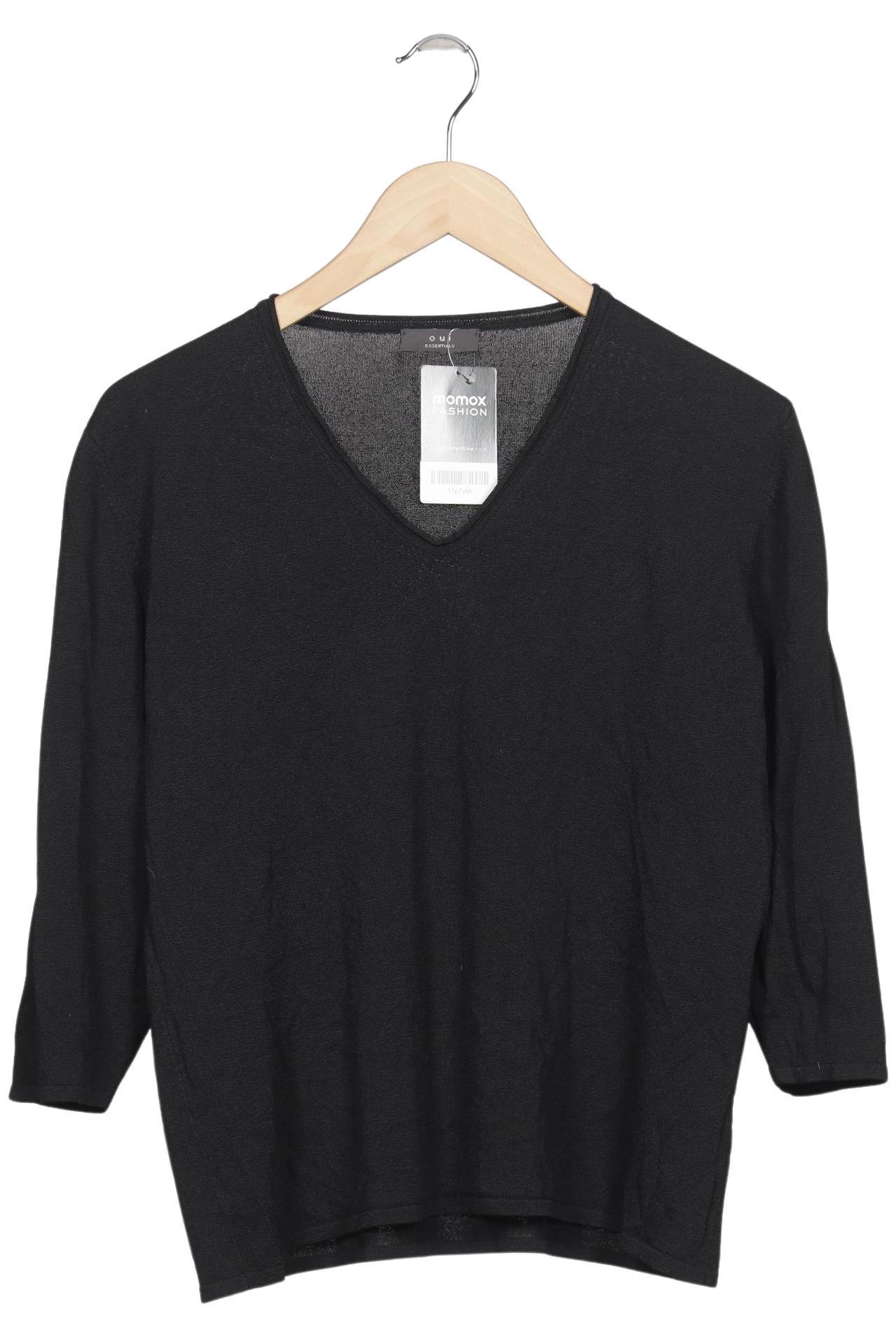 

Oui Damen Pullover, schwarz, Gr. 46