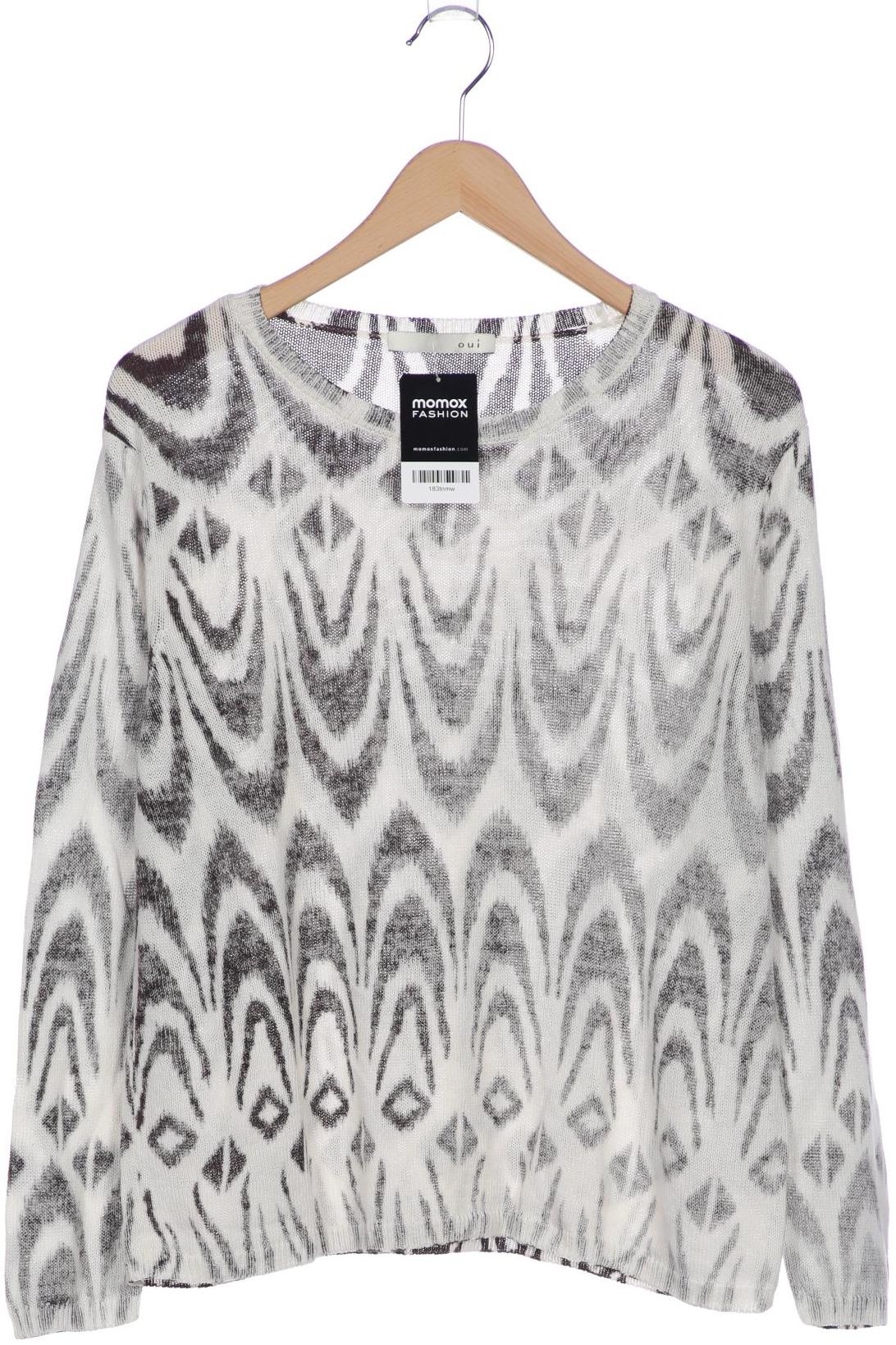 

Oui Damen Pullover, cremeweiß, Gr. 42