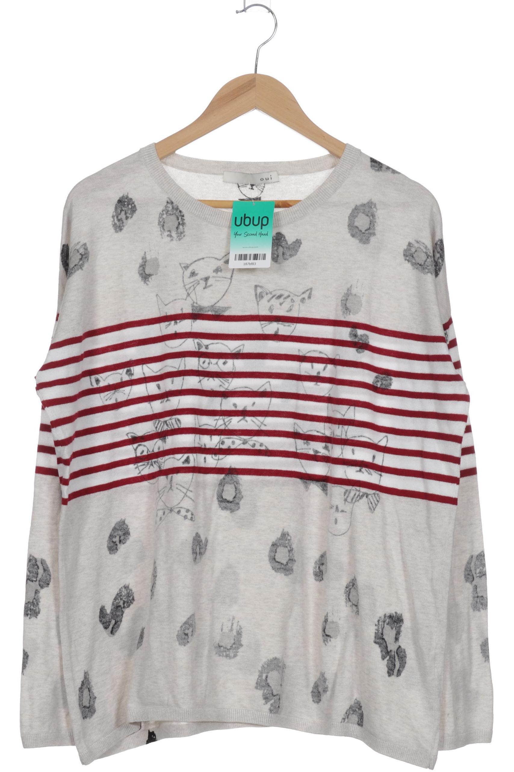 

Oui Damen Pullover, grau, Gr.