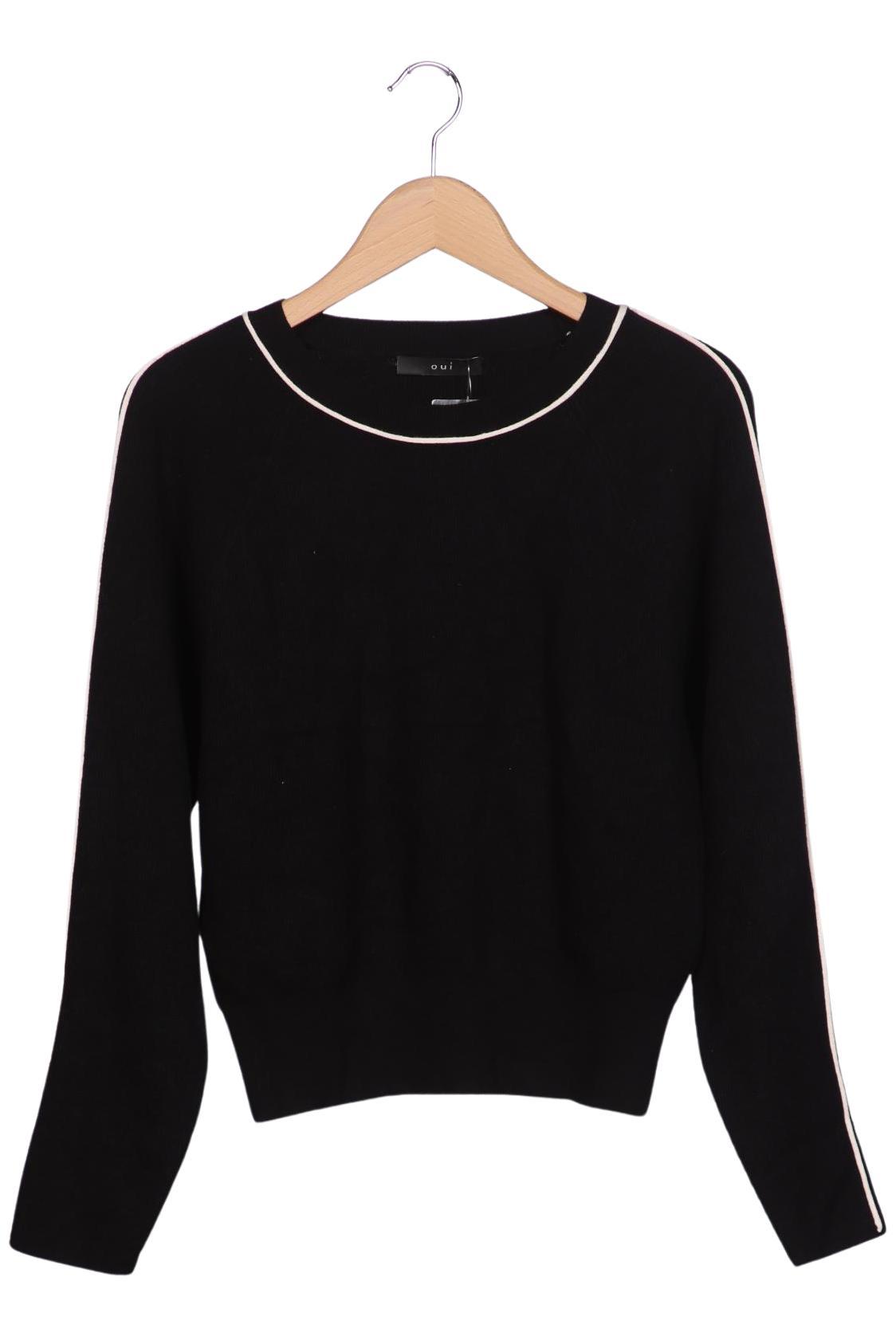 

Oui Damen Pullover, schwarz, Gr. 36