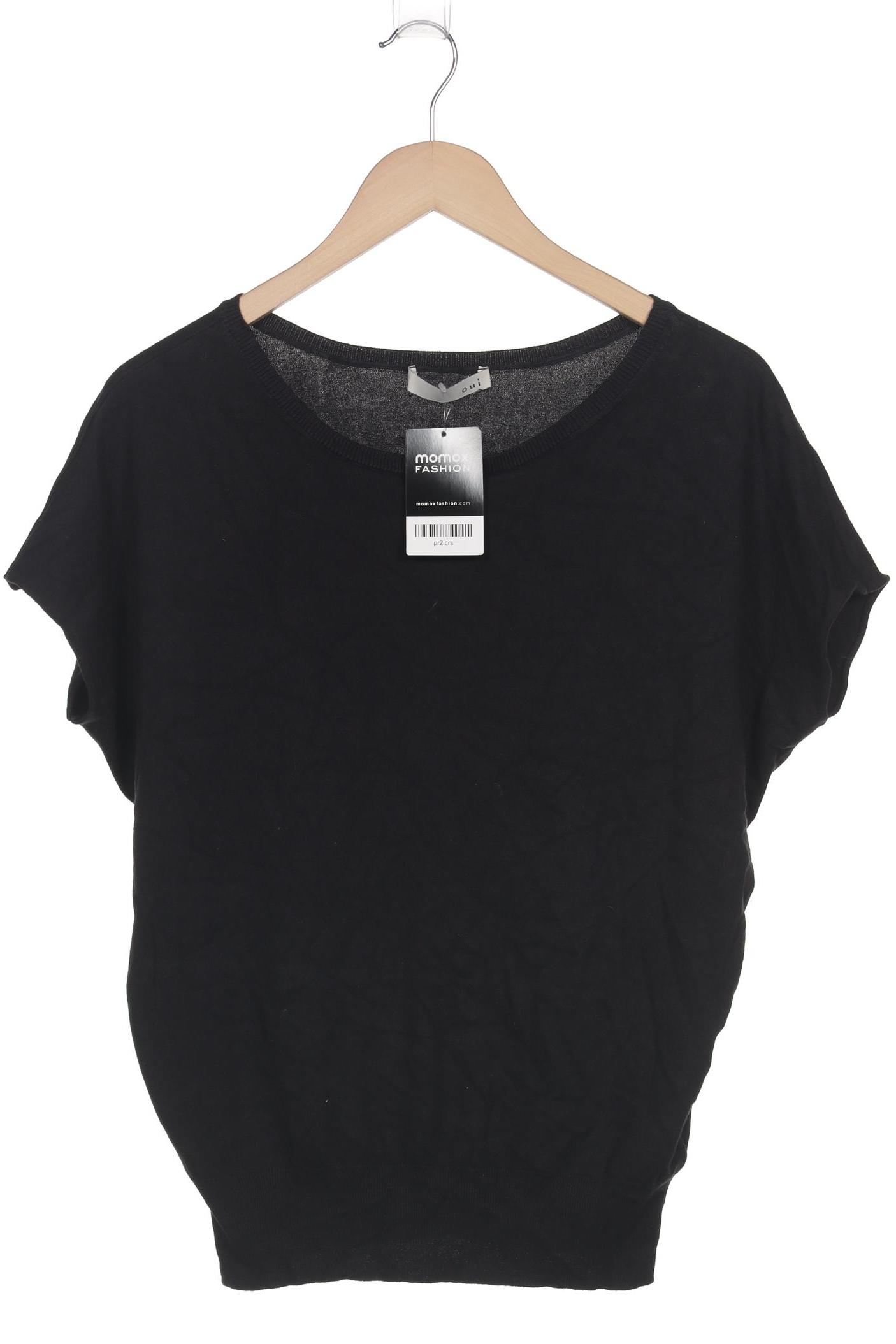 

Oui Damen Pullover, schwarz, Gr. 38