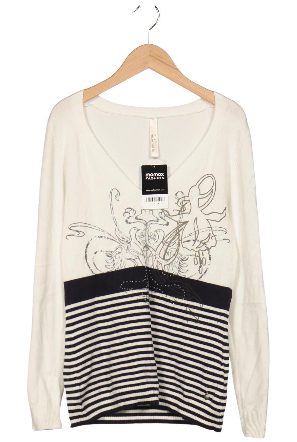 

Oui Damen Pullover, weiß, Gr. 36