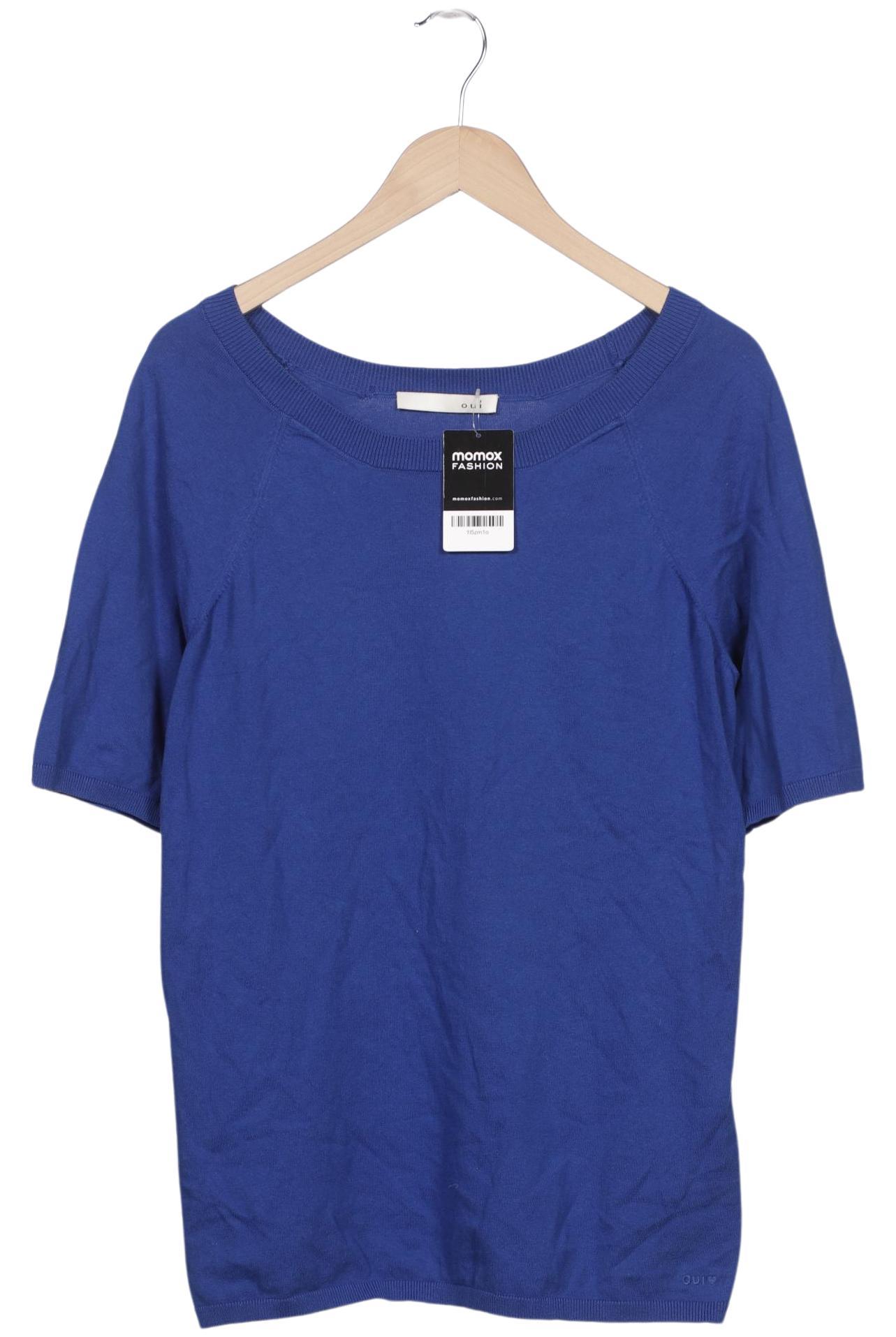 

Oui Damen Pullover, blau, Gr. 46