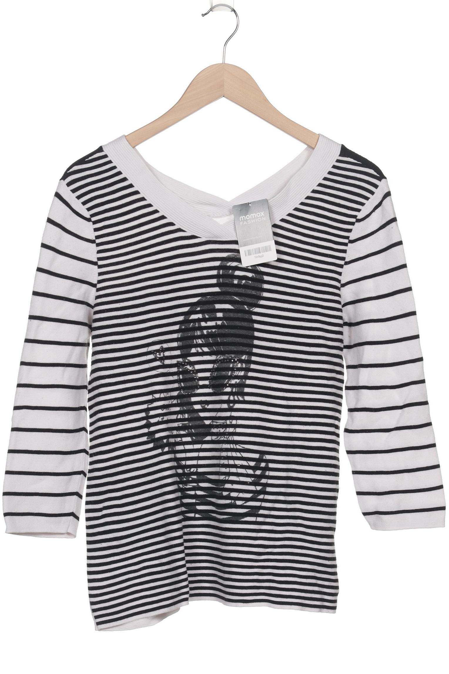 

Oui Damen Pullover, weiß, Gr. 42