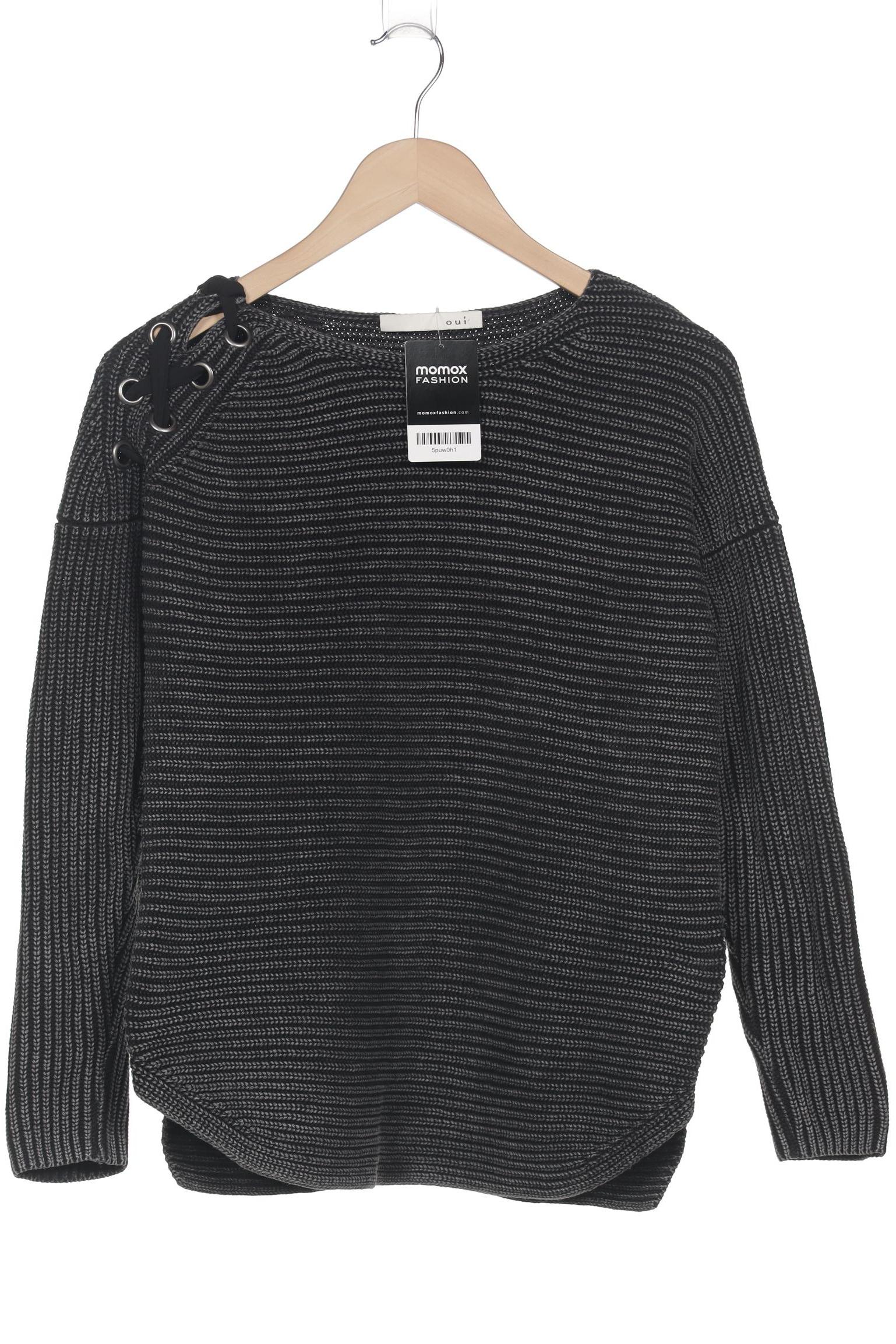 

Oui Damen Pullover, grau, Gr. 40