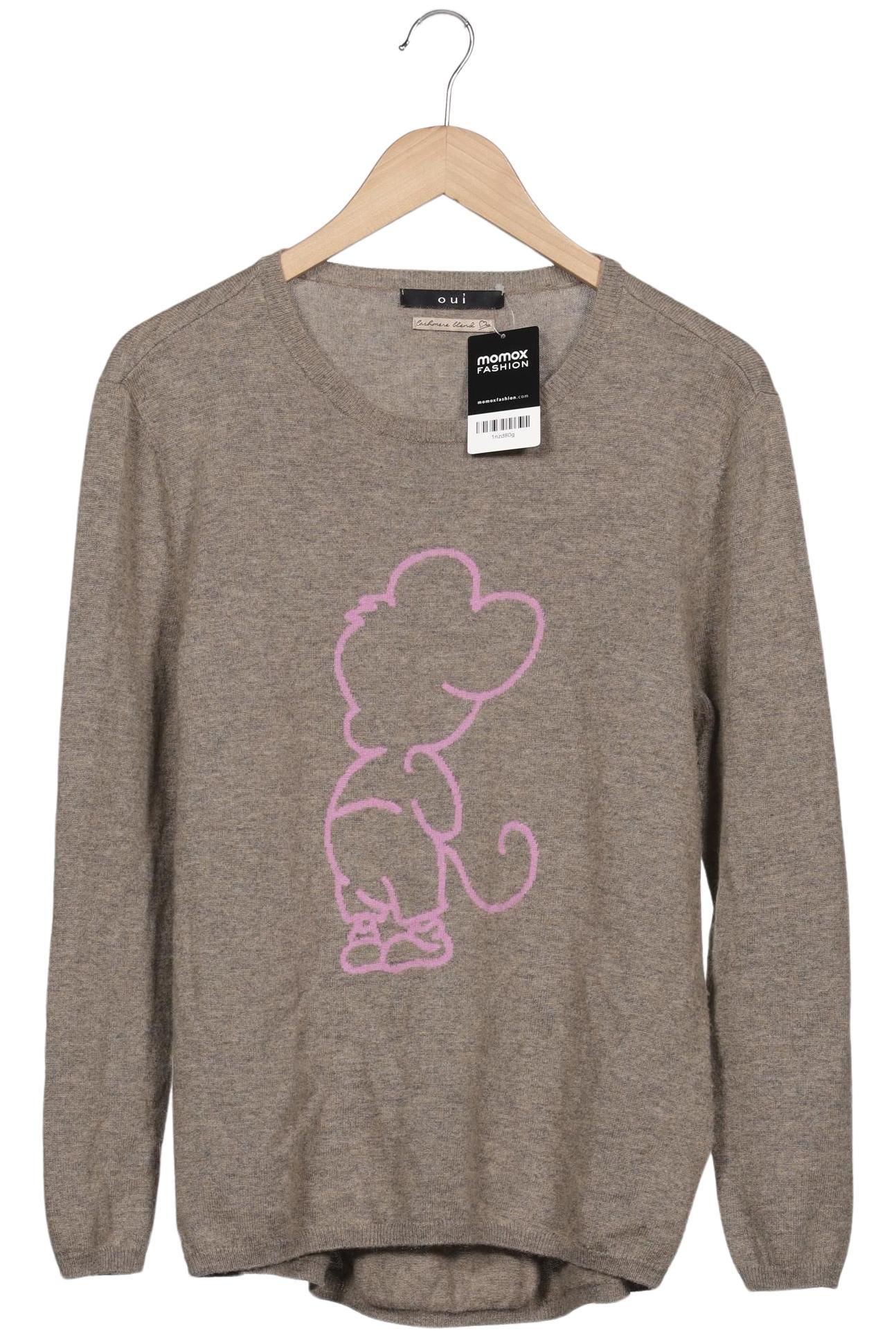 

Oui Damen Pullover, beige, Gr. 42