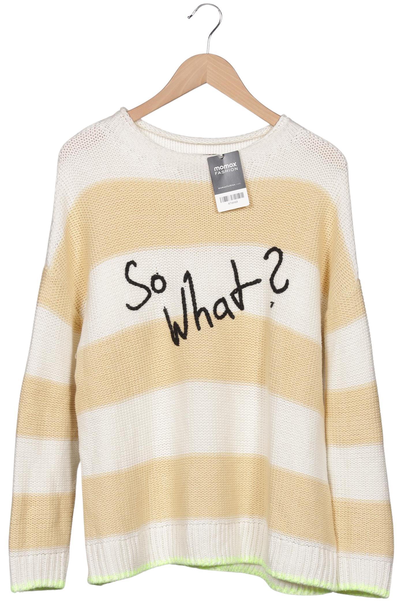 

Oui Damen Pullover, gelb, Gr. 42
