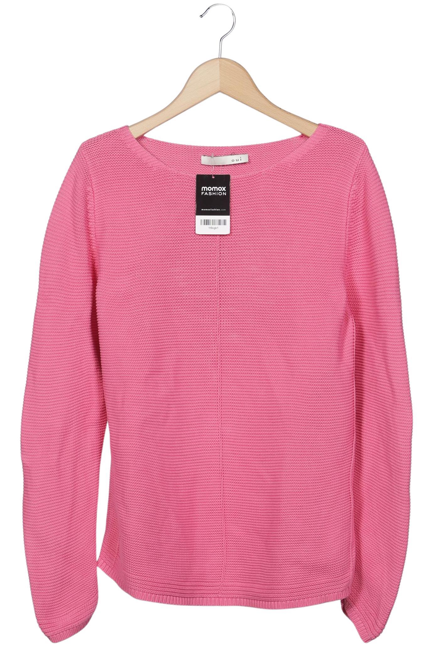 

Oui Damen Pullover, pink, Gr. 42