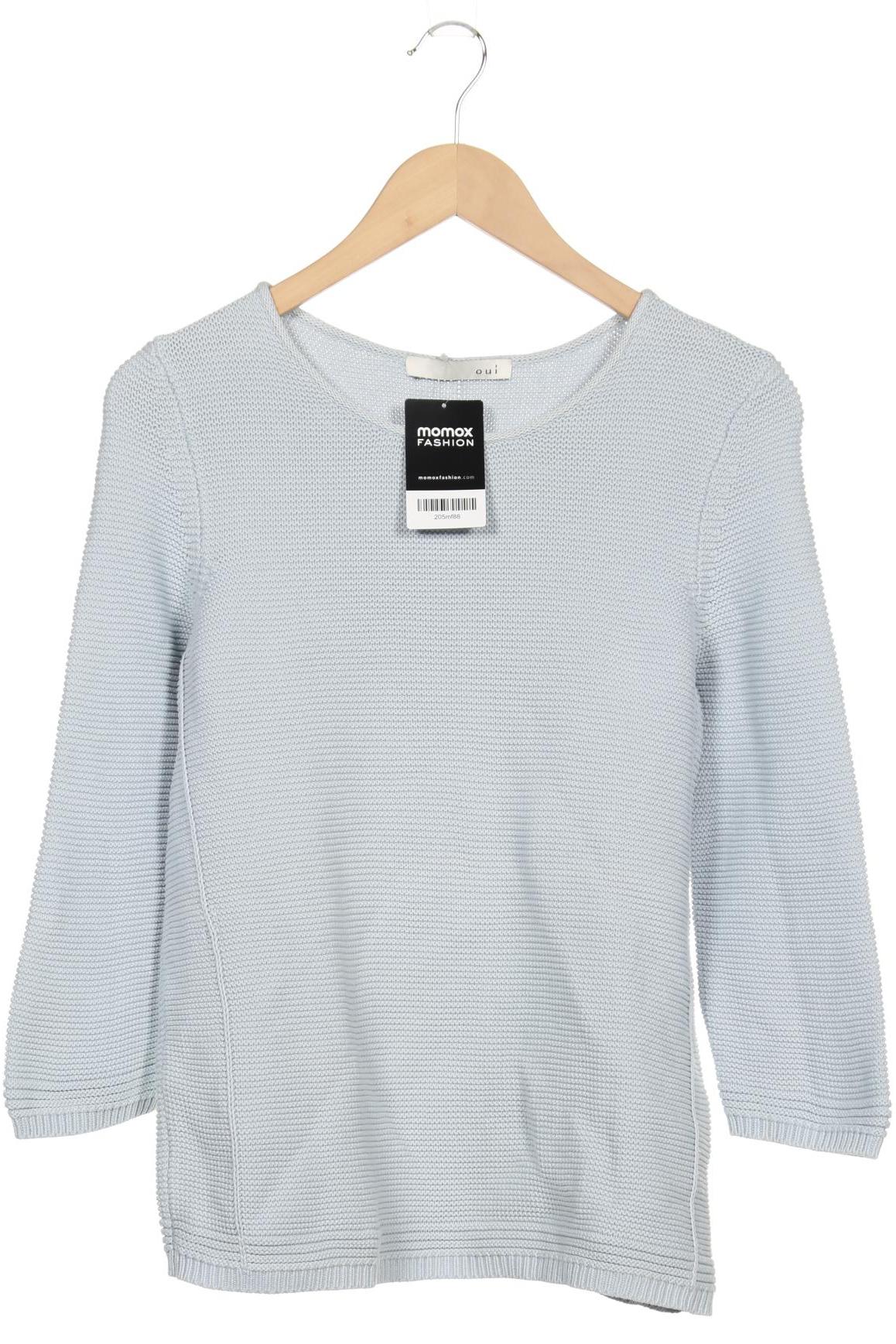 

Oui Damen Pullover, hellblau
